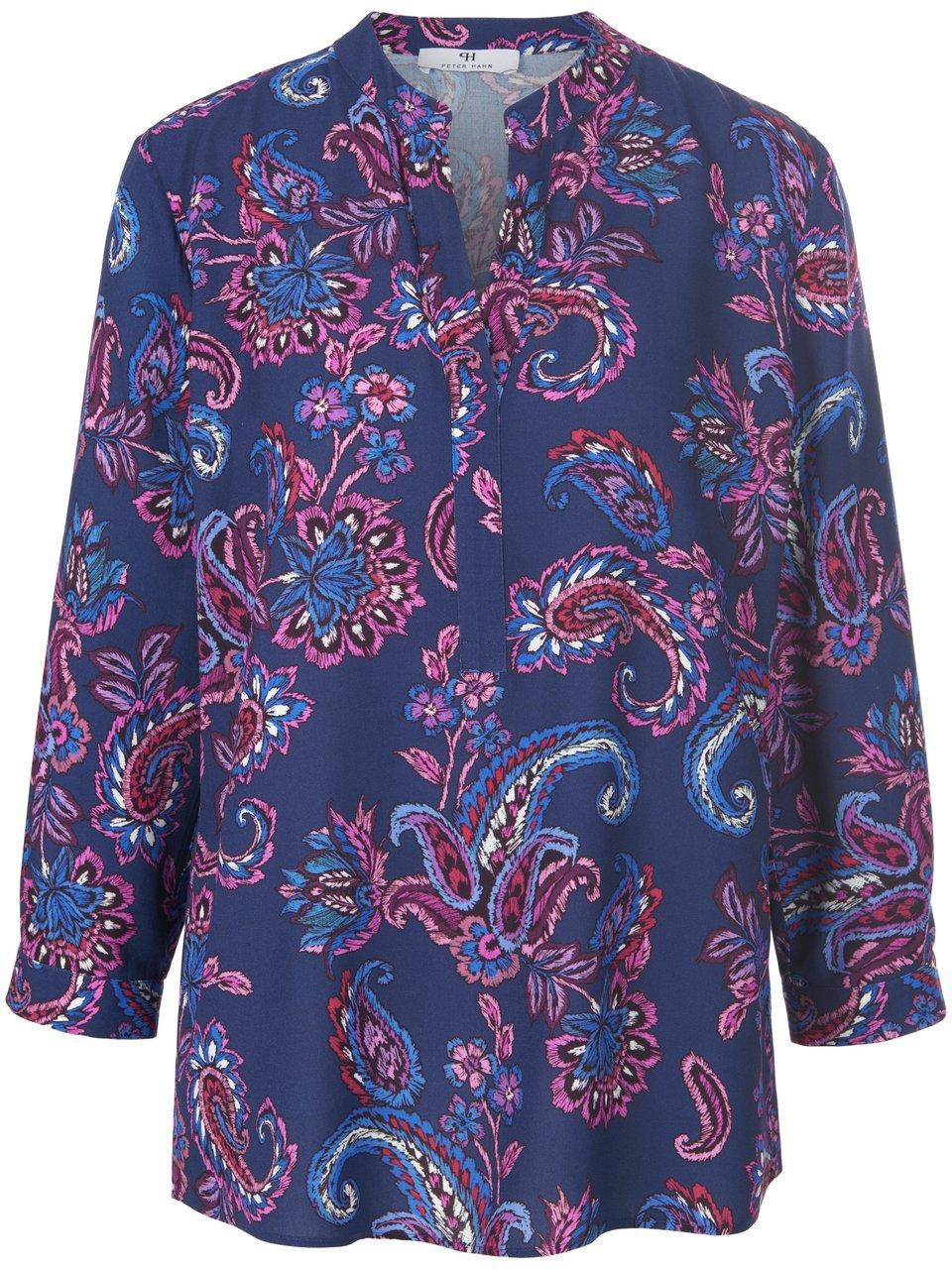 Blouse 3/4-mouwen Van Peter Hahn blauw