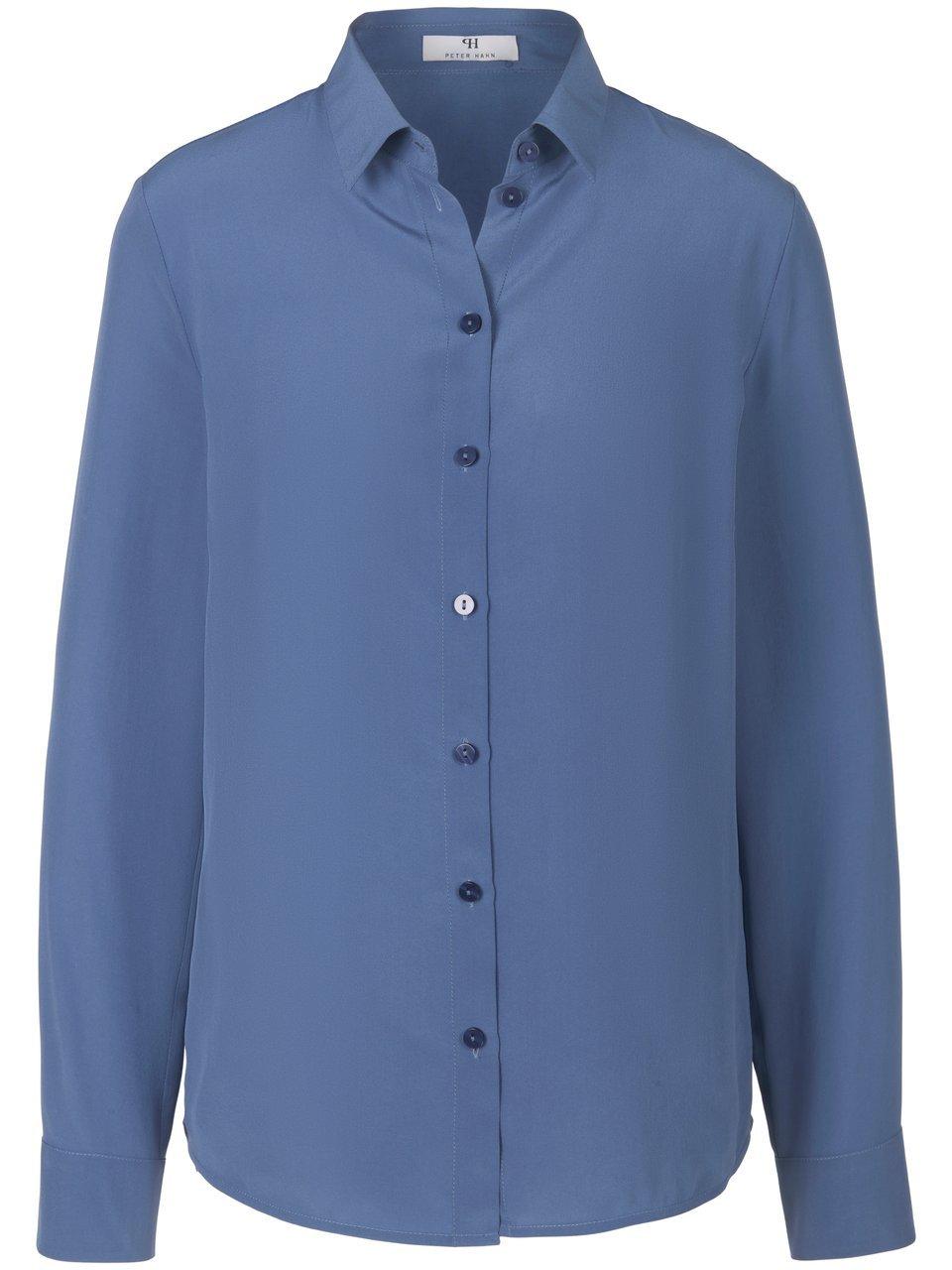 Bluse aus 100% Seide Peter Hahn Seidenreich blau günstig online kaufen