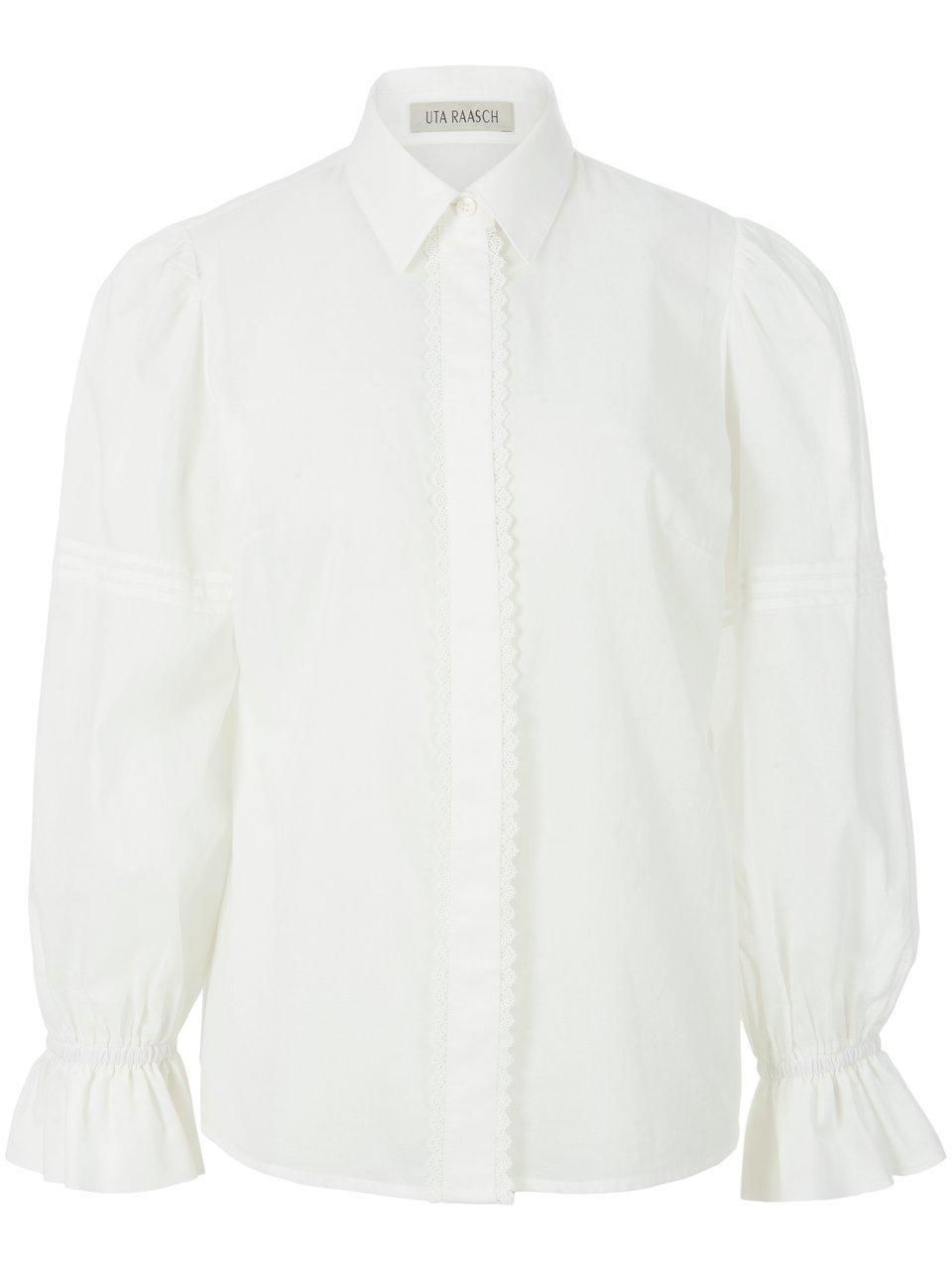 Uta Raasch Blouse 100% katoen Van  wit