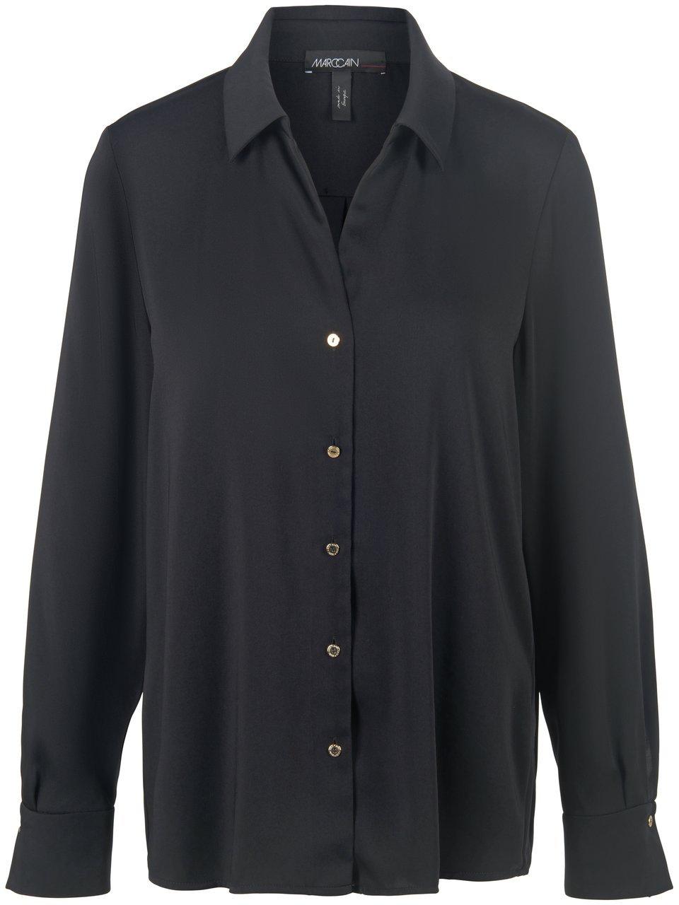 Blouse lange mouwen Van Marc Cain zwart