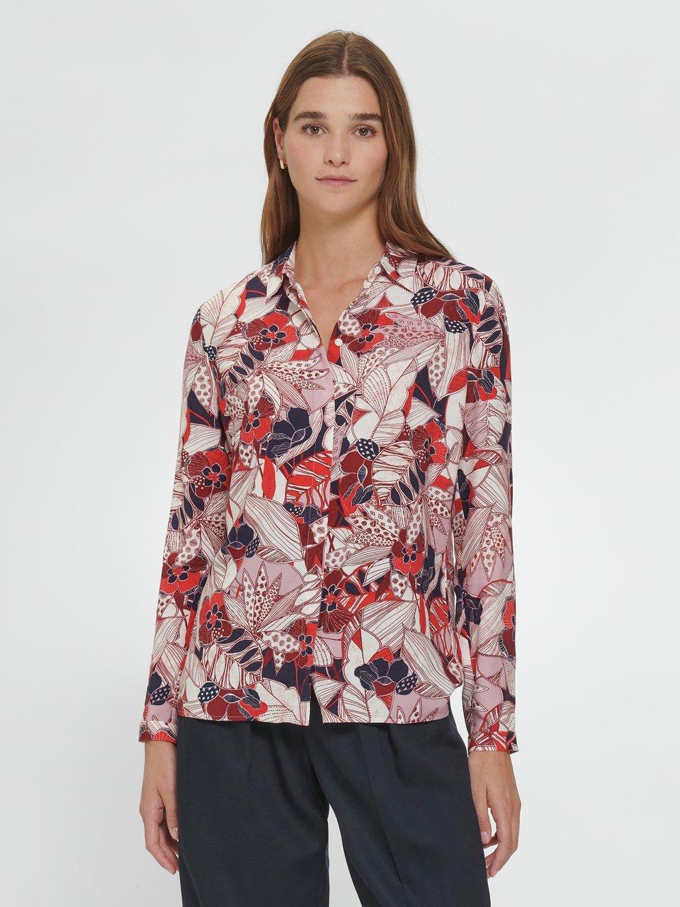 mayfair by Peter Hahn Le chemisier 100 viscose marine multicolore