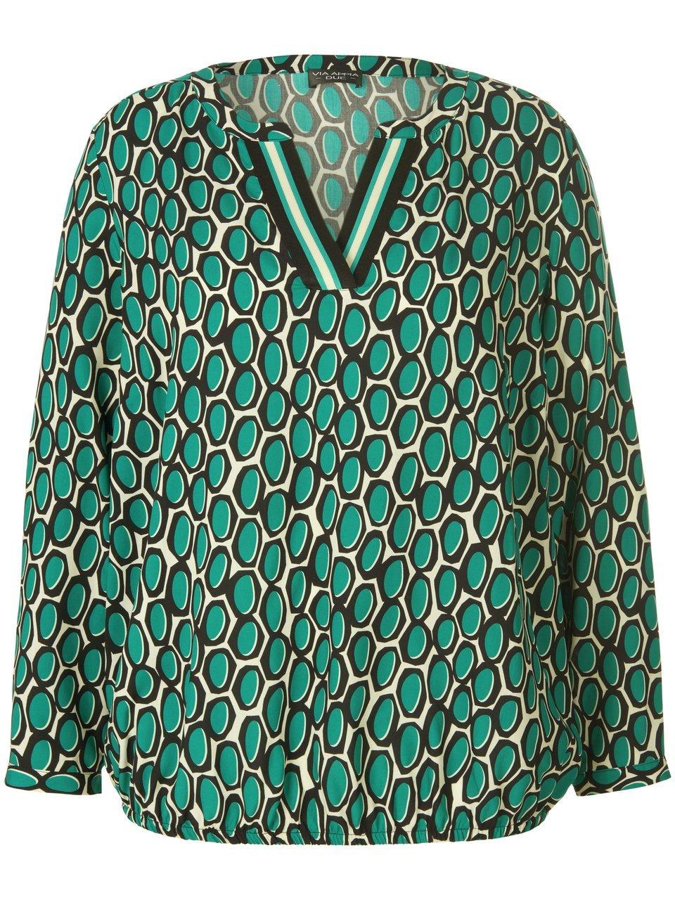 Blouse zonder sluiting Van Via Appia Due groen