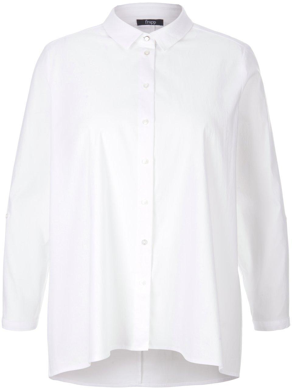 Lange blouse lange mouwen Van frapp wit