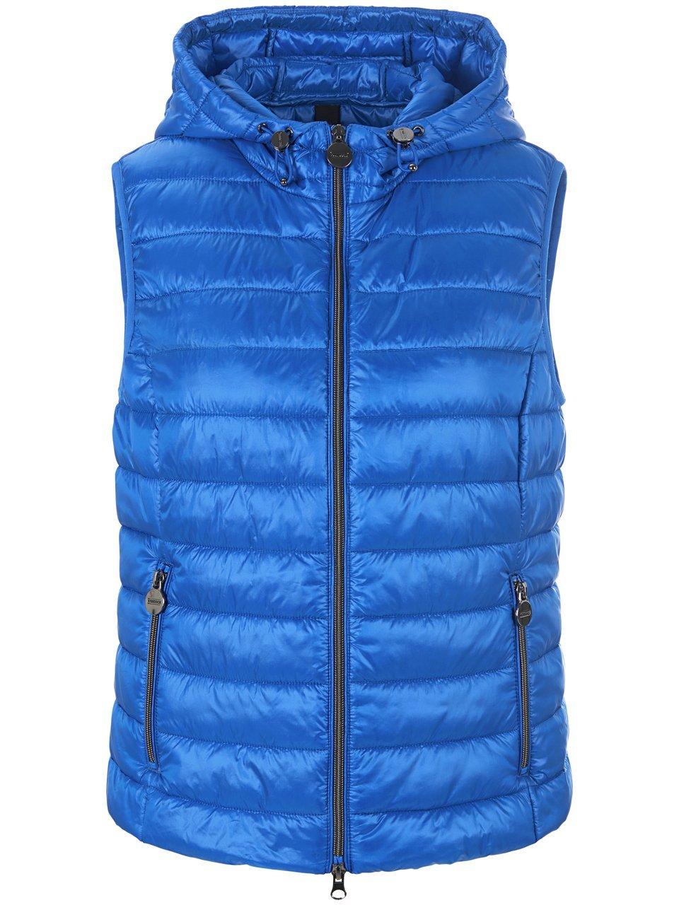 Watté-bodywarmer capuchon Van Betty Barclay blauw