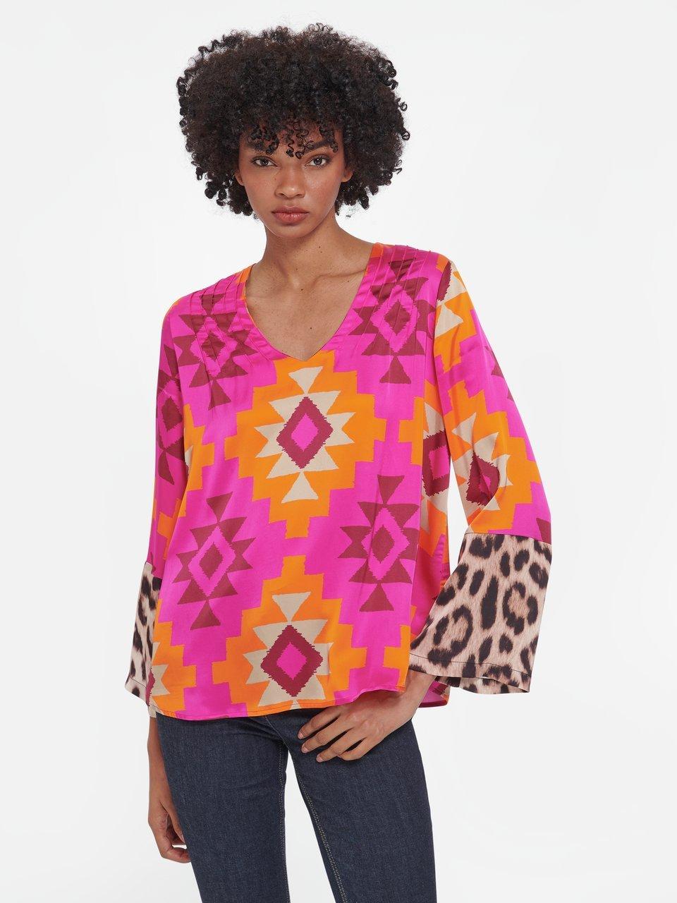 Grace - Bluse mit V-Ausschnitt