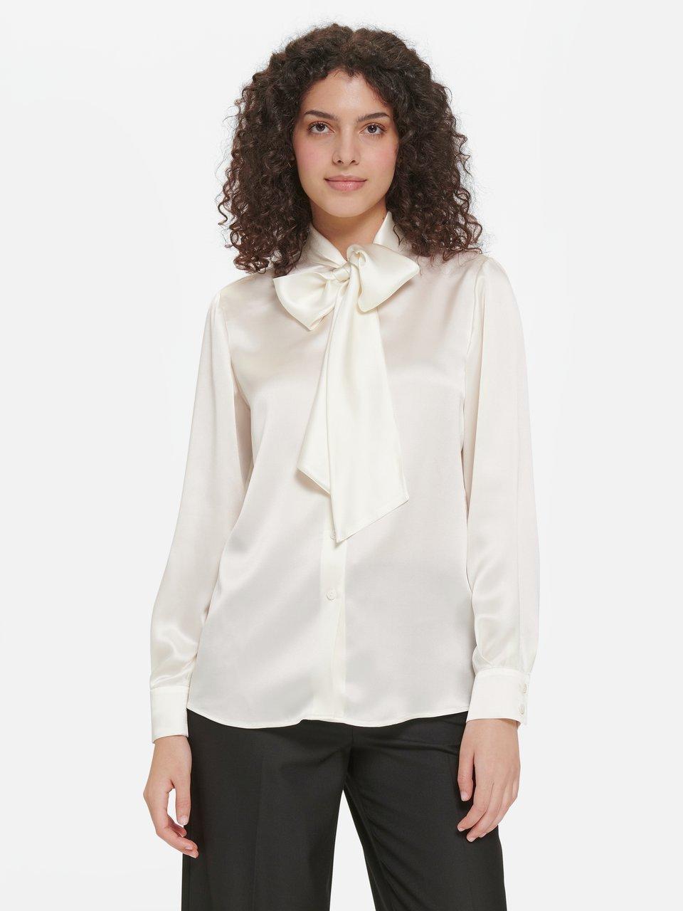 Luisa Spagnoli - Seiden-Bluse mit Schluppe
