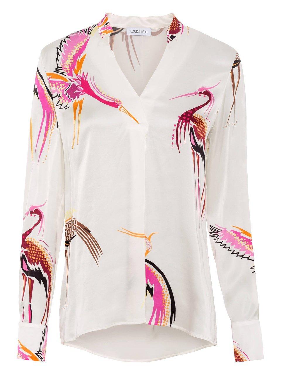 Blouse print all-over Van Louis and Mia pink
