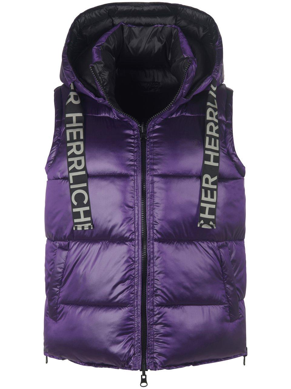 Keerbare bodywarmer Van Herrlicher paars