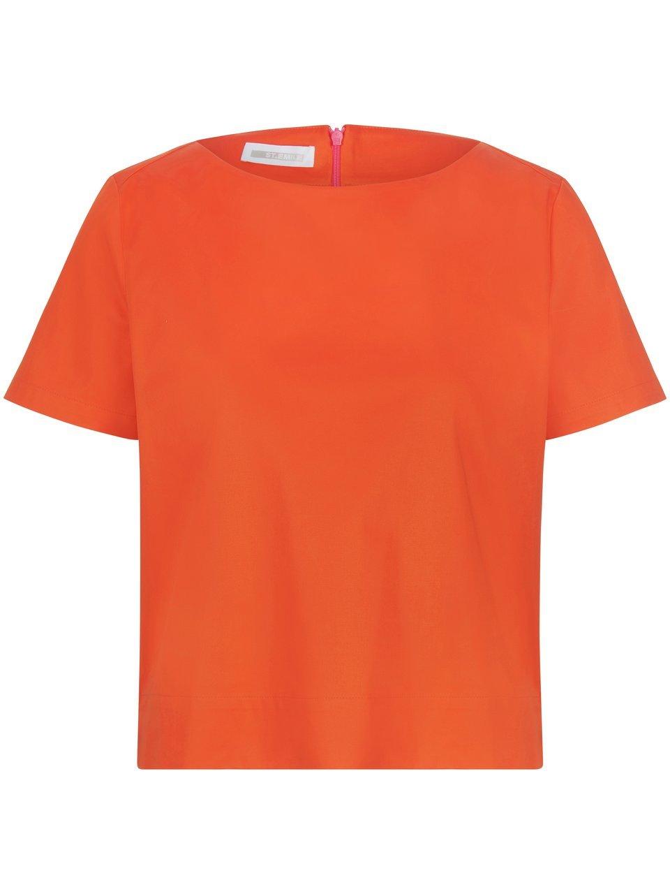 Blusen-Shirt U-Boot-Ausschnitt St. Emile orange günstig online kaufen