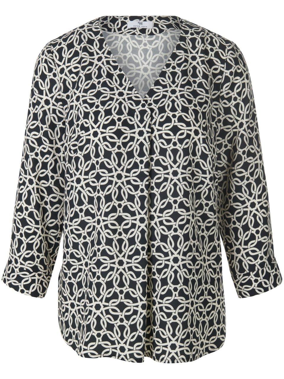 Peter Hahn Blouse 3/4-mouwen Van  zwart