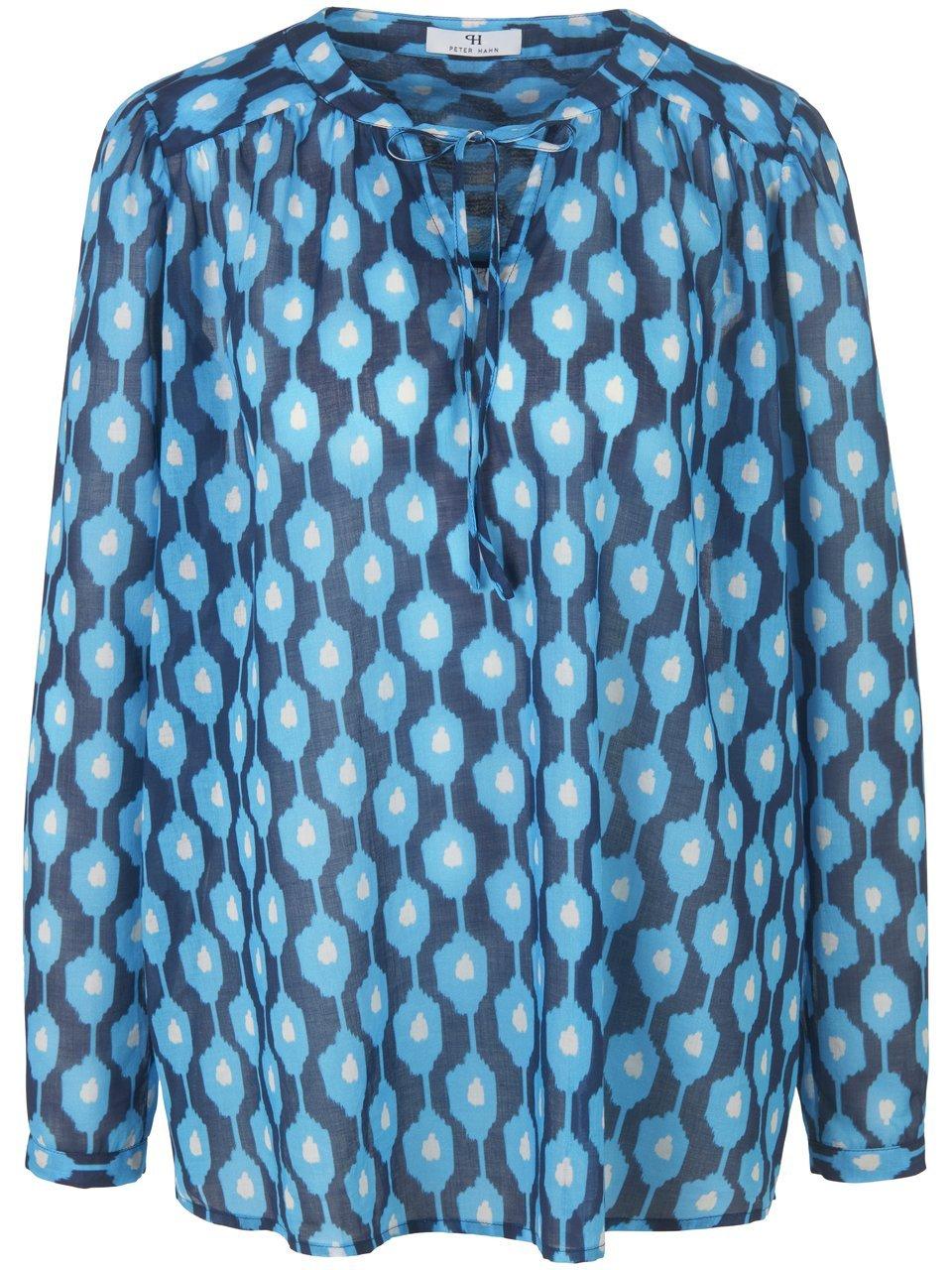 Blouse Van Peter Hahn blauw