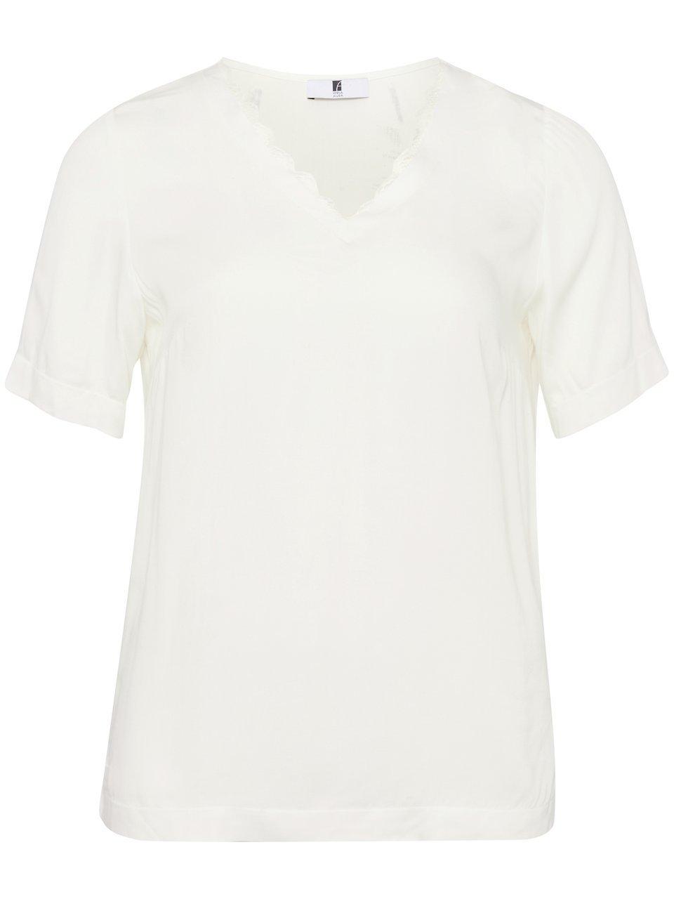 Thumbnail - Anna Aura - Bluse mit V-Ausschnitt, weiss, Gr. 44 / L