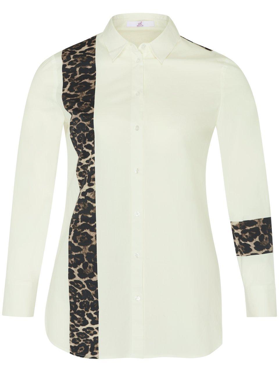 Lange blouse Van Emilia Lay wit