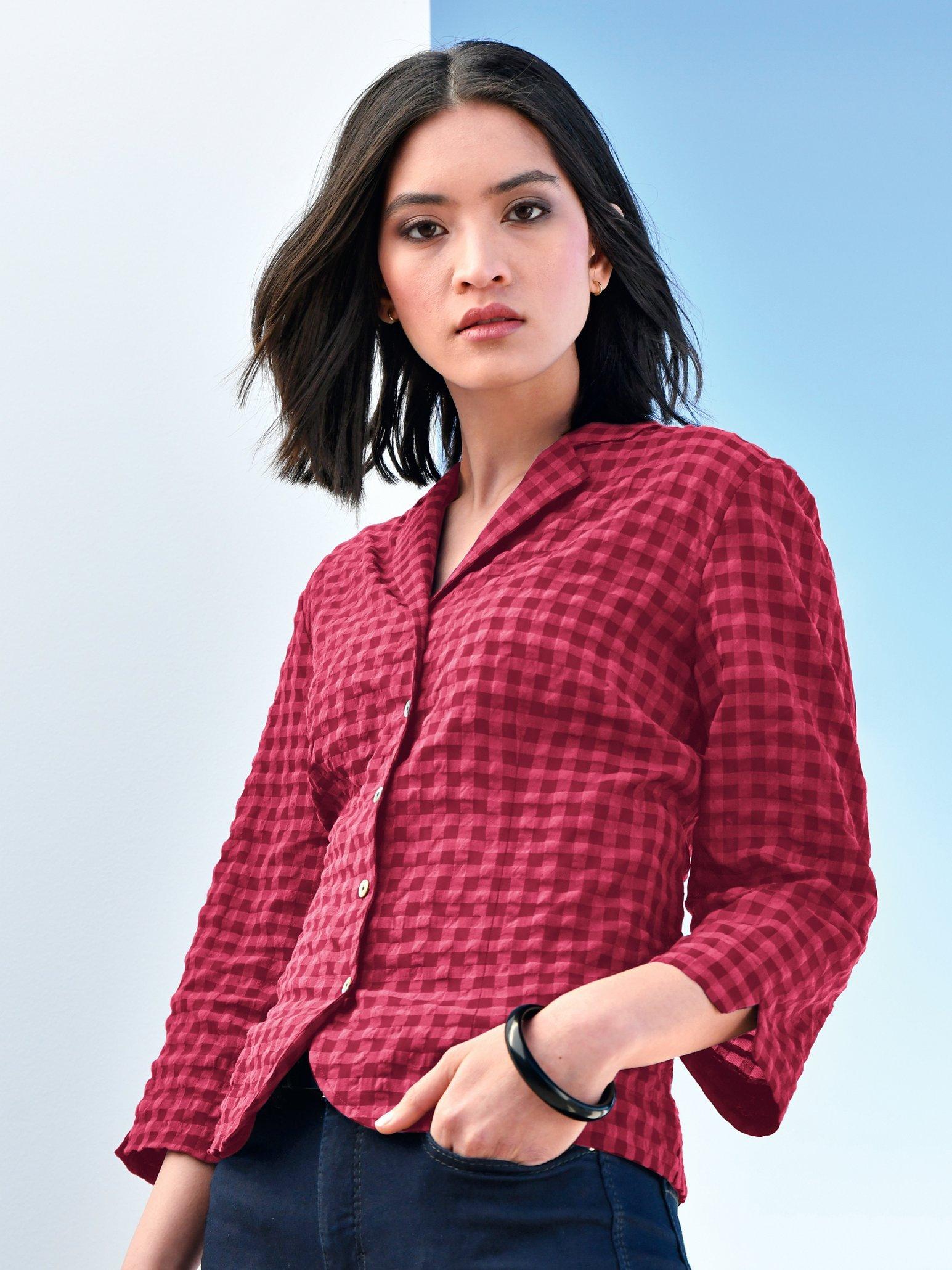 mayfair by Peter Hahn - Bluse mit 3/4-Arm