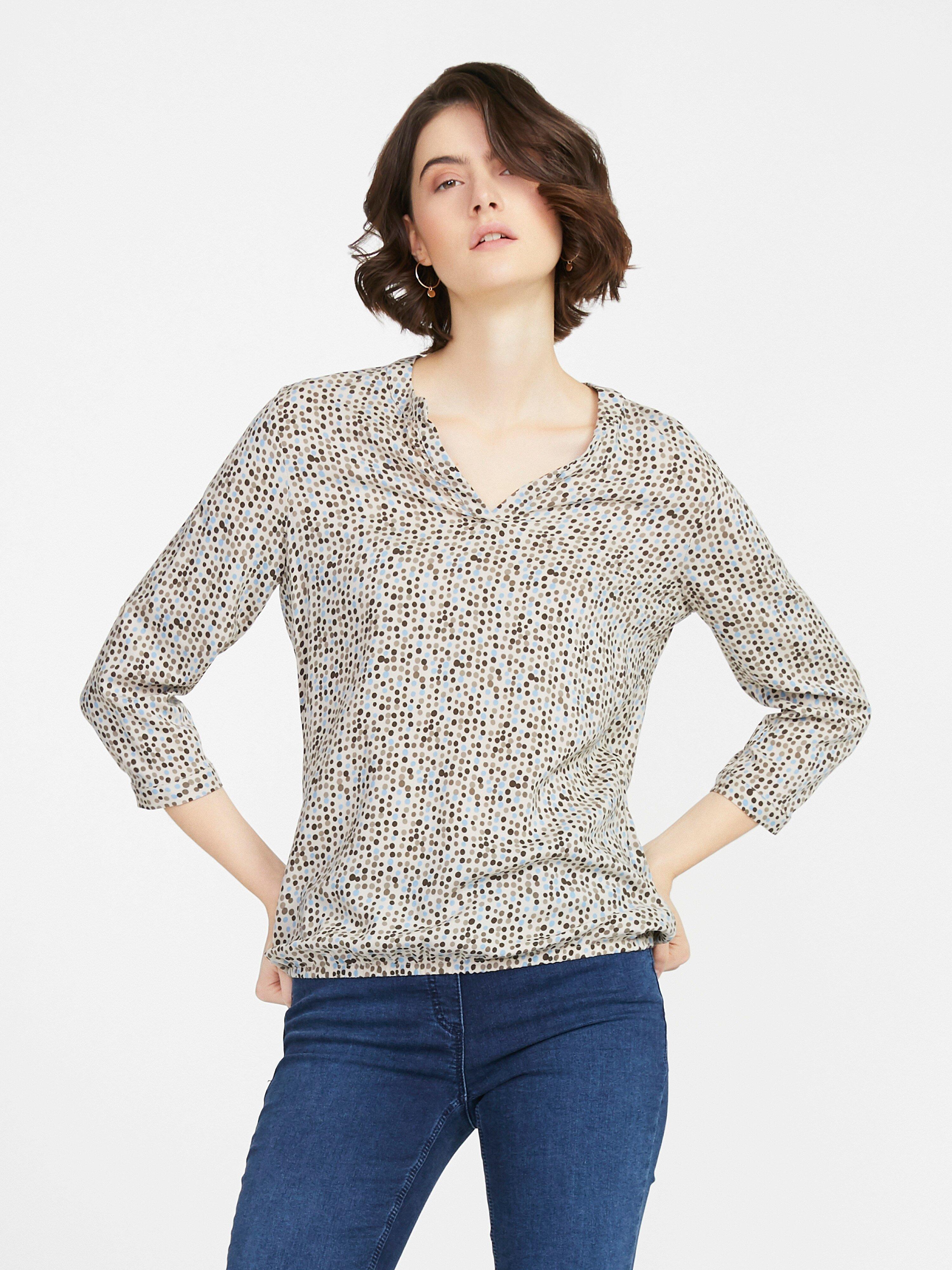 Peter Hahn - Blusen-Shirt mit einem 3/4-Arm
