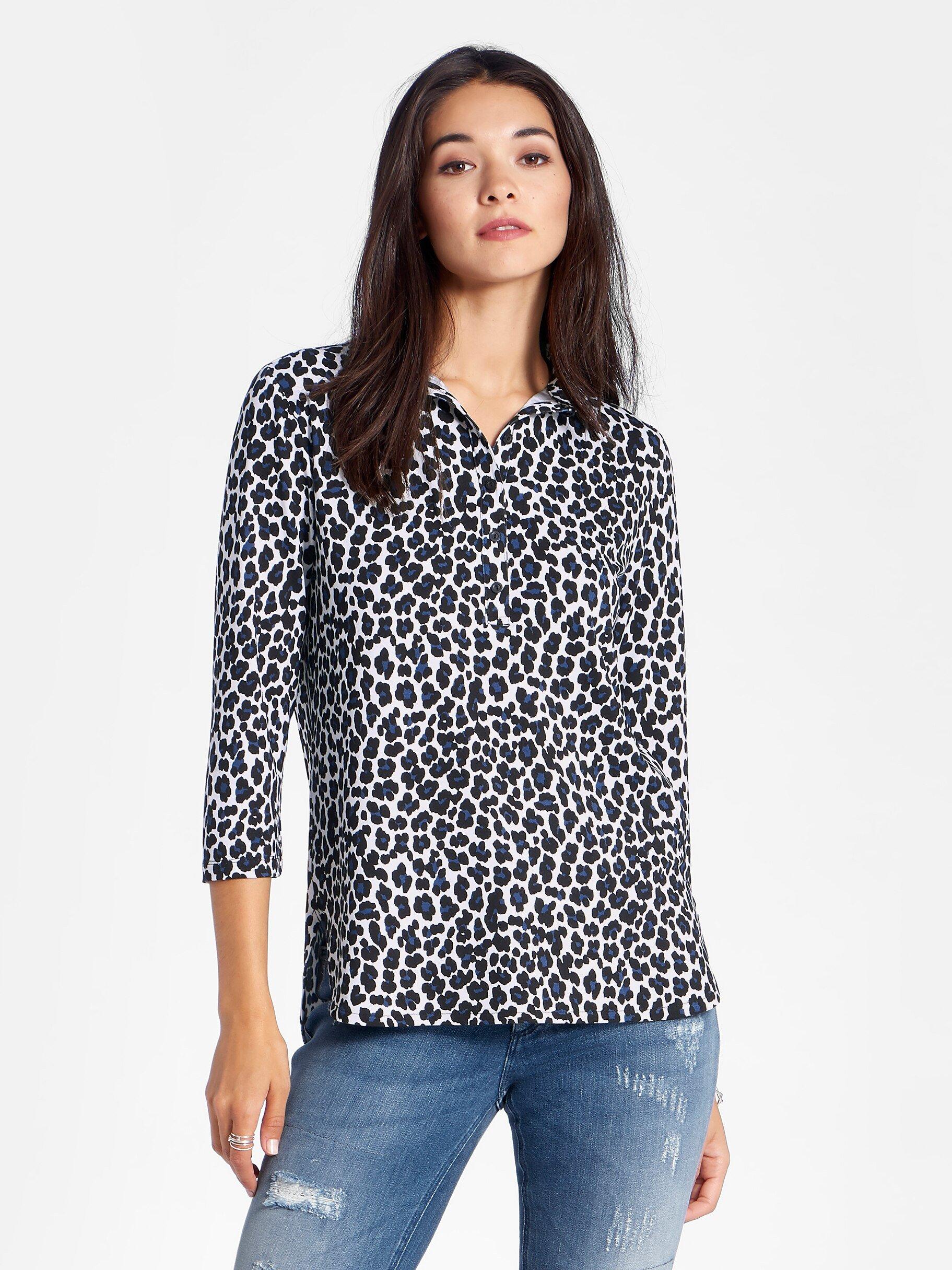 Peter Hahn - Jersey-Bluse zum Schlupfen