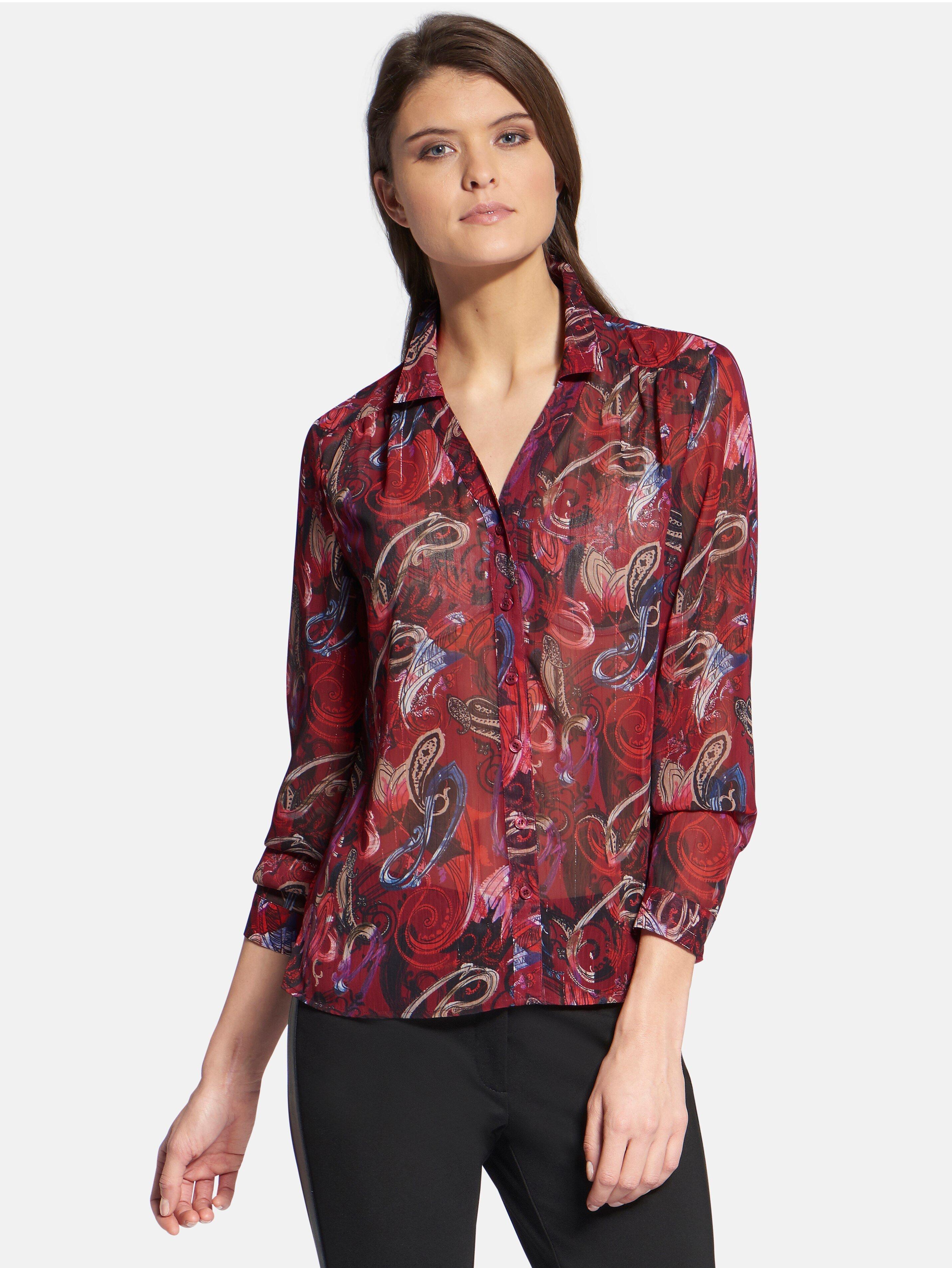 Basler - Bluse mit Kellerfalte