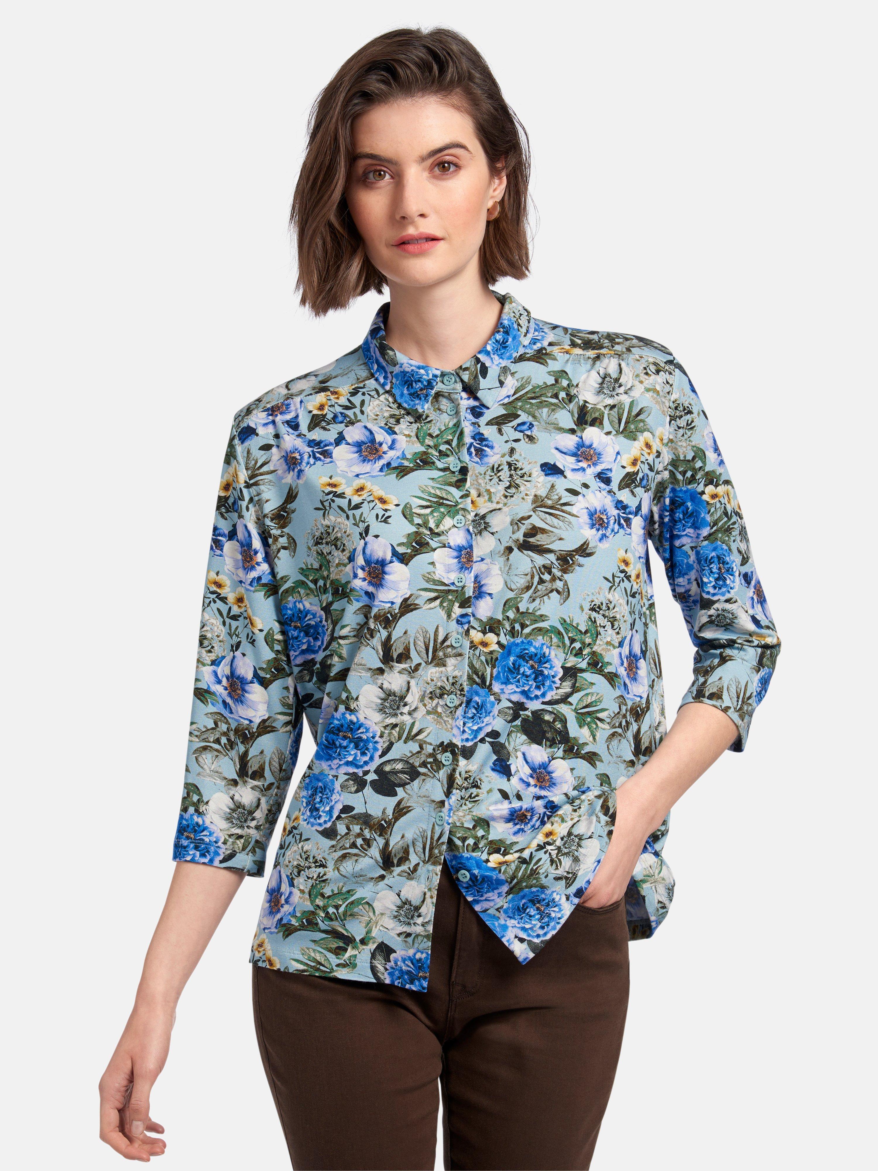 Peter Hahn - Jersey-Bluse