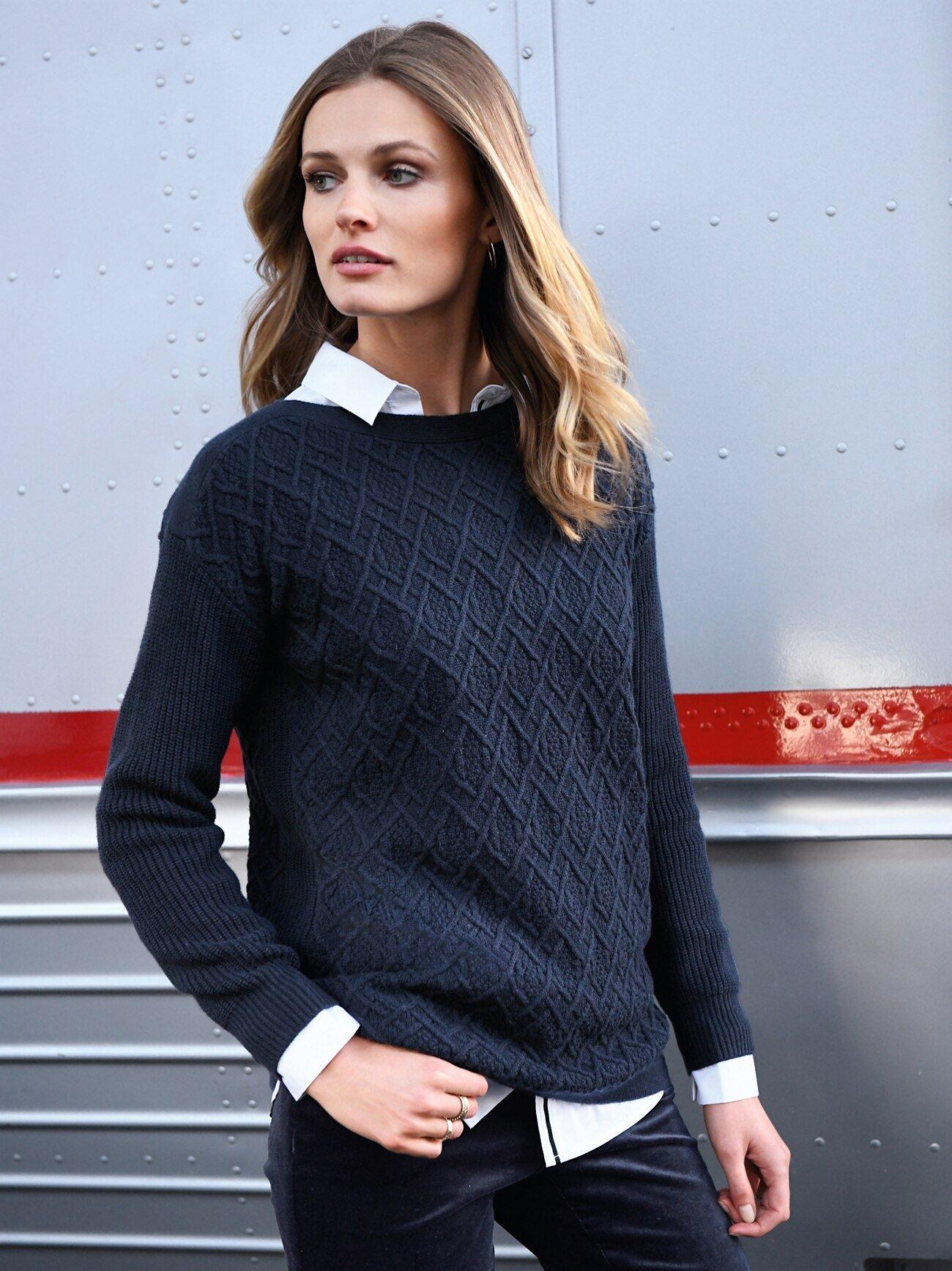 Looxent - Bluse mit Hemdkragen
