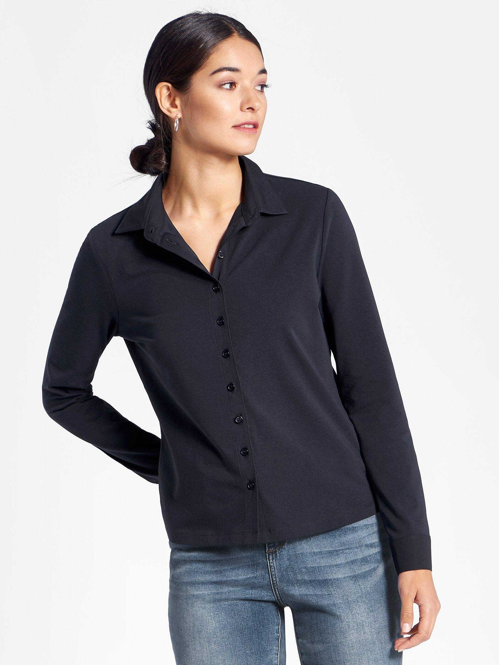 jersey bluse