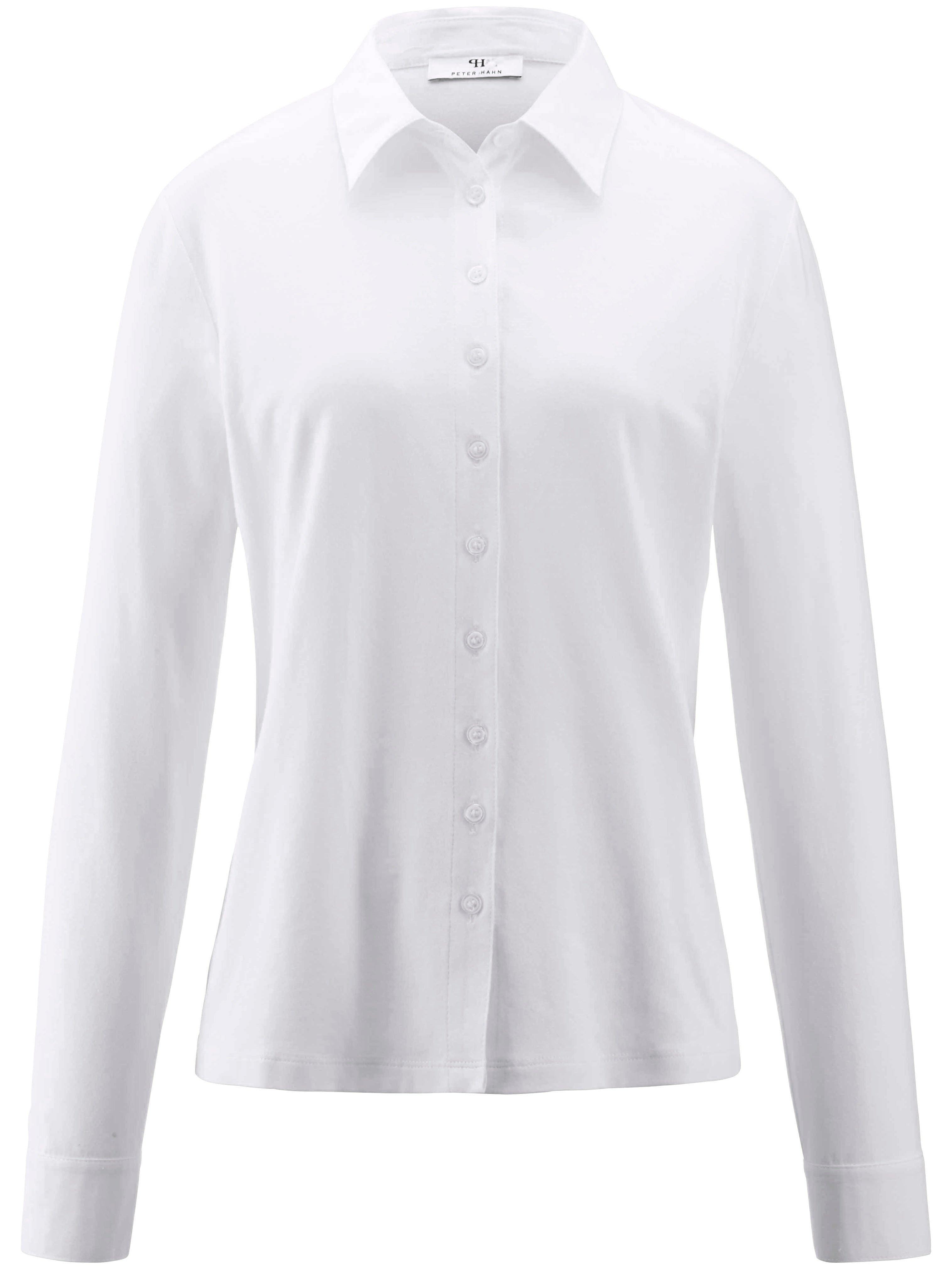 Jersey-Bluse Peter Hahn weiss günstig online kaufen