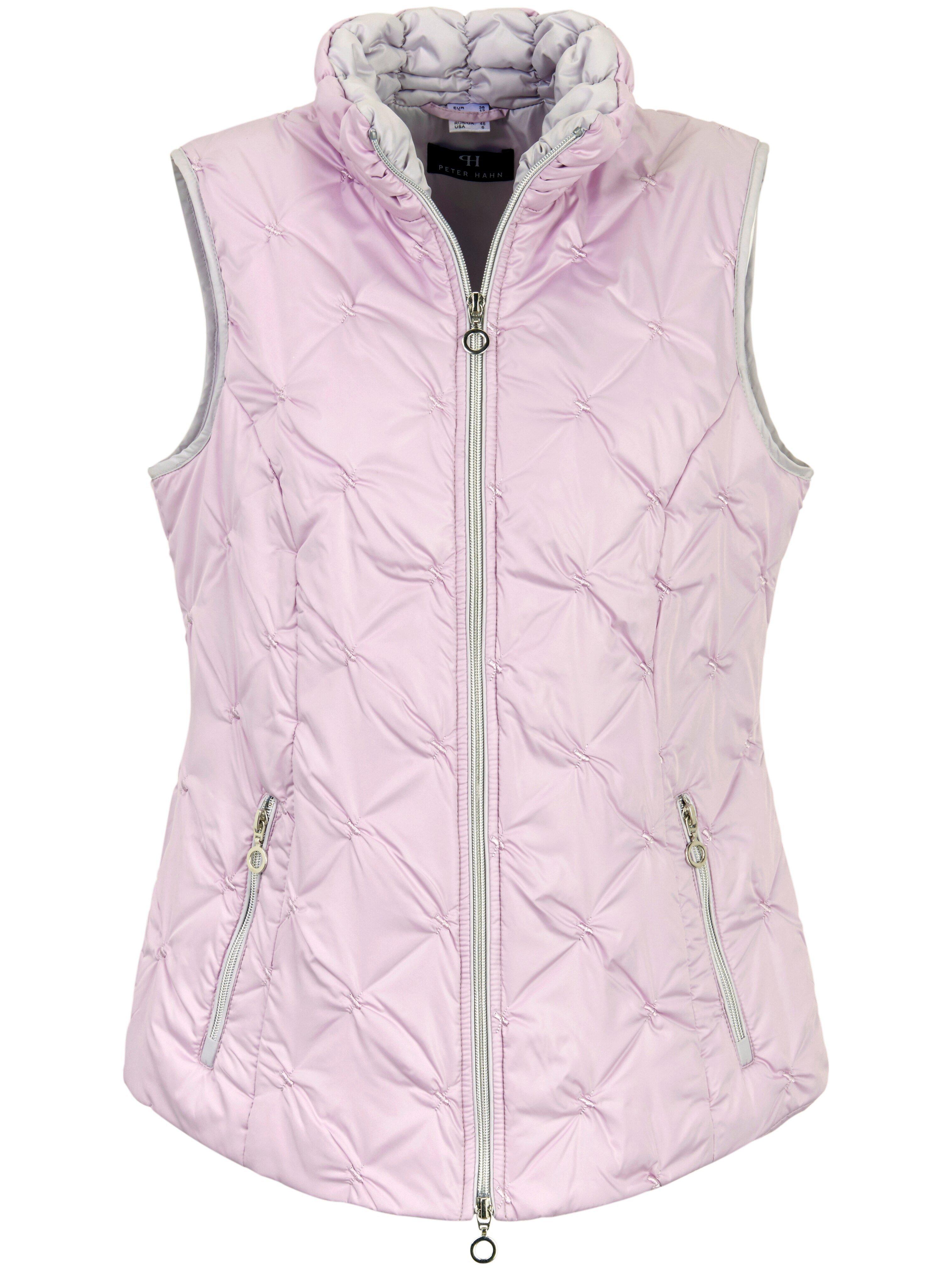 Bodywarmer 2-wegritssluiting Van Peter Hahn roze