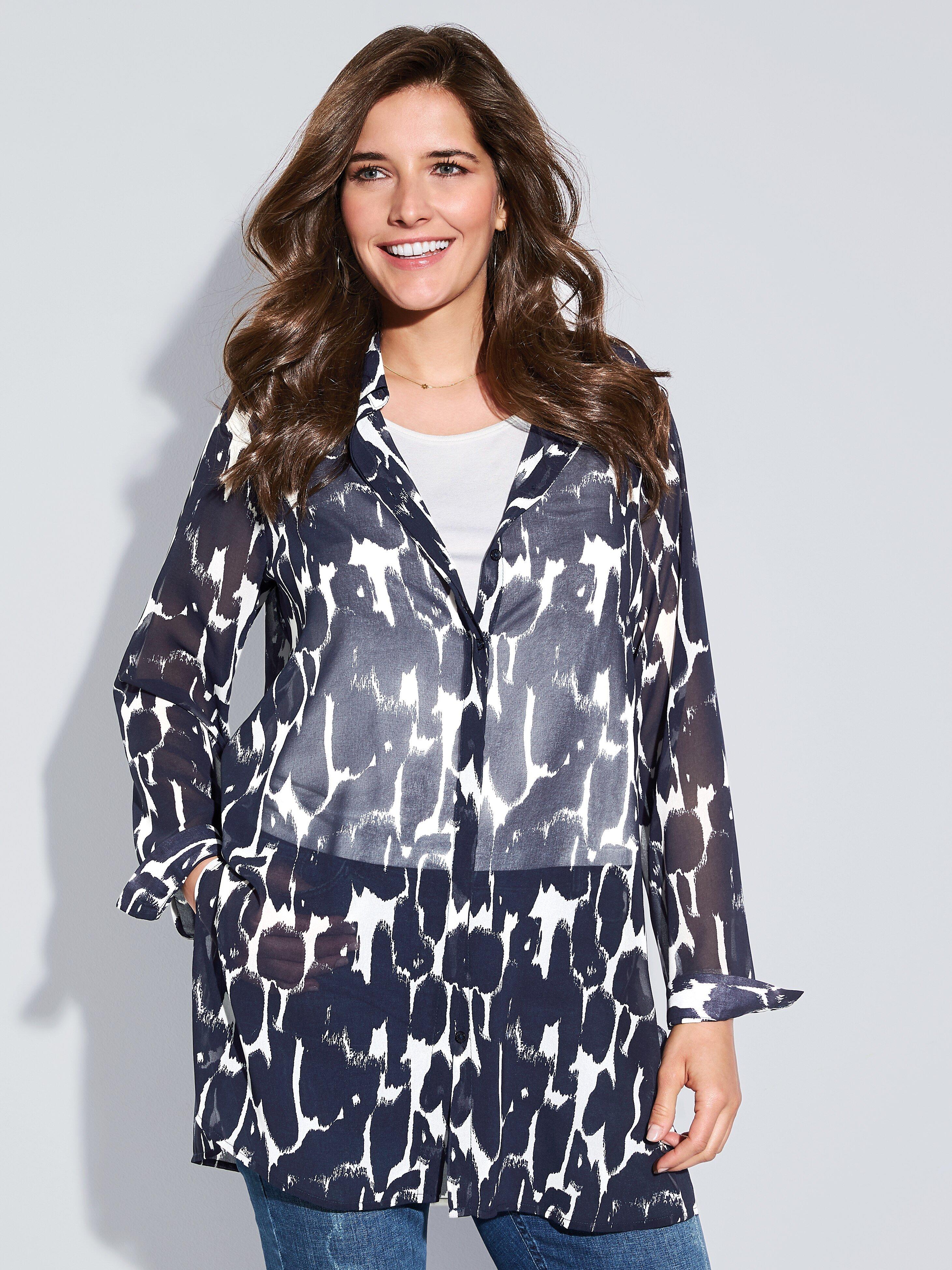 frapp - Long-Bluse und Top im Set