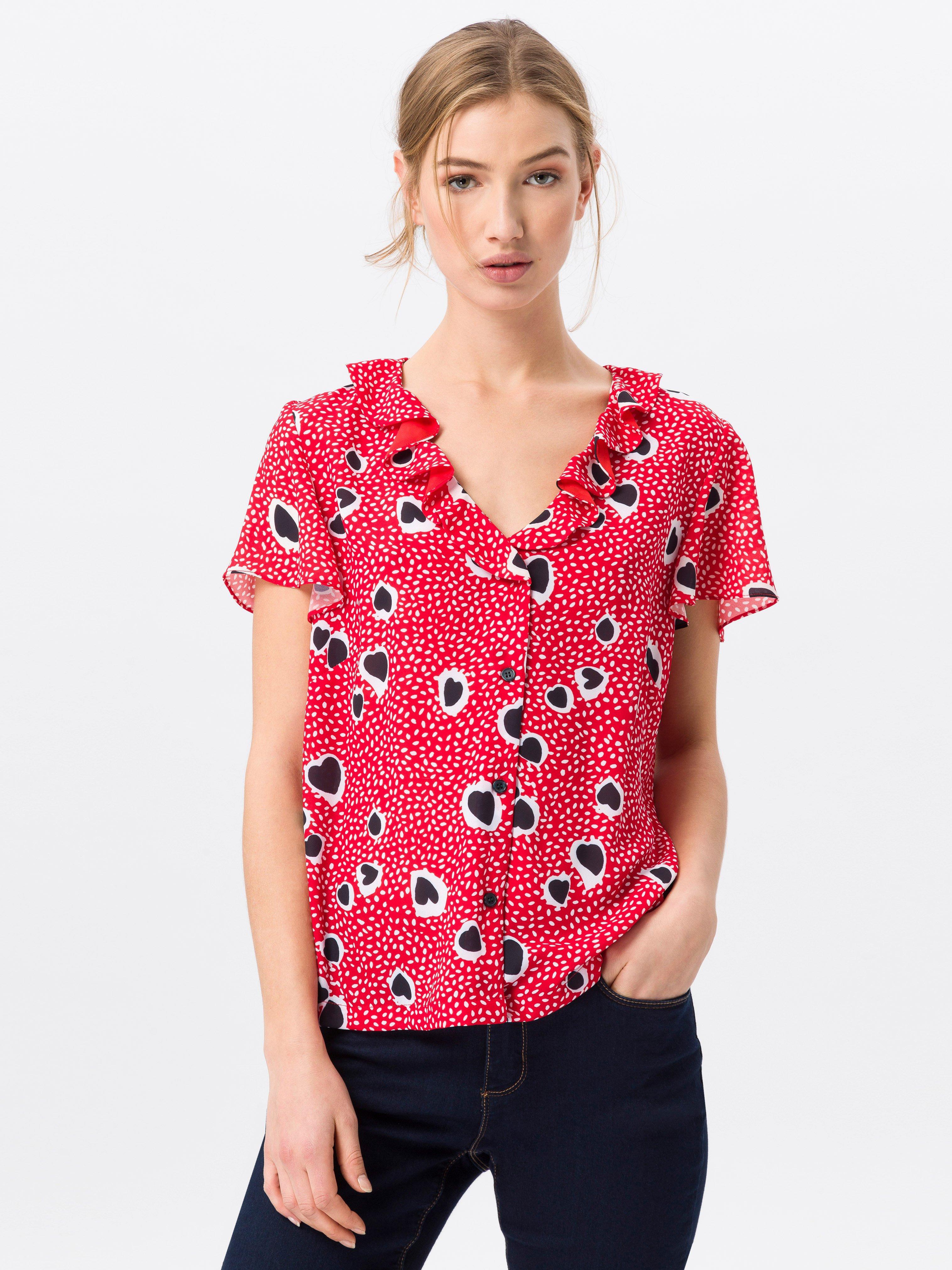 Uta Raasch - Bluse mit V-Ausschnitt