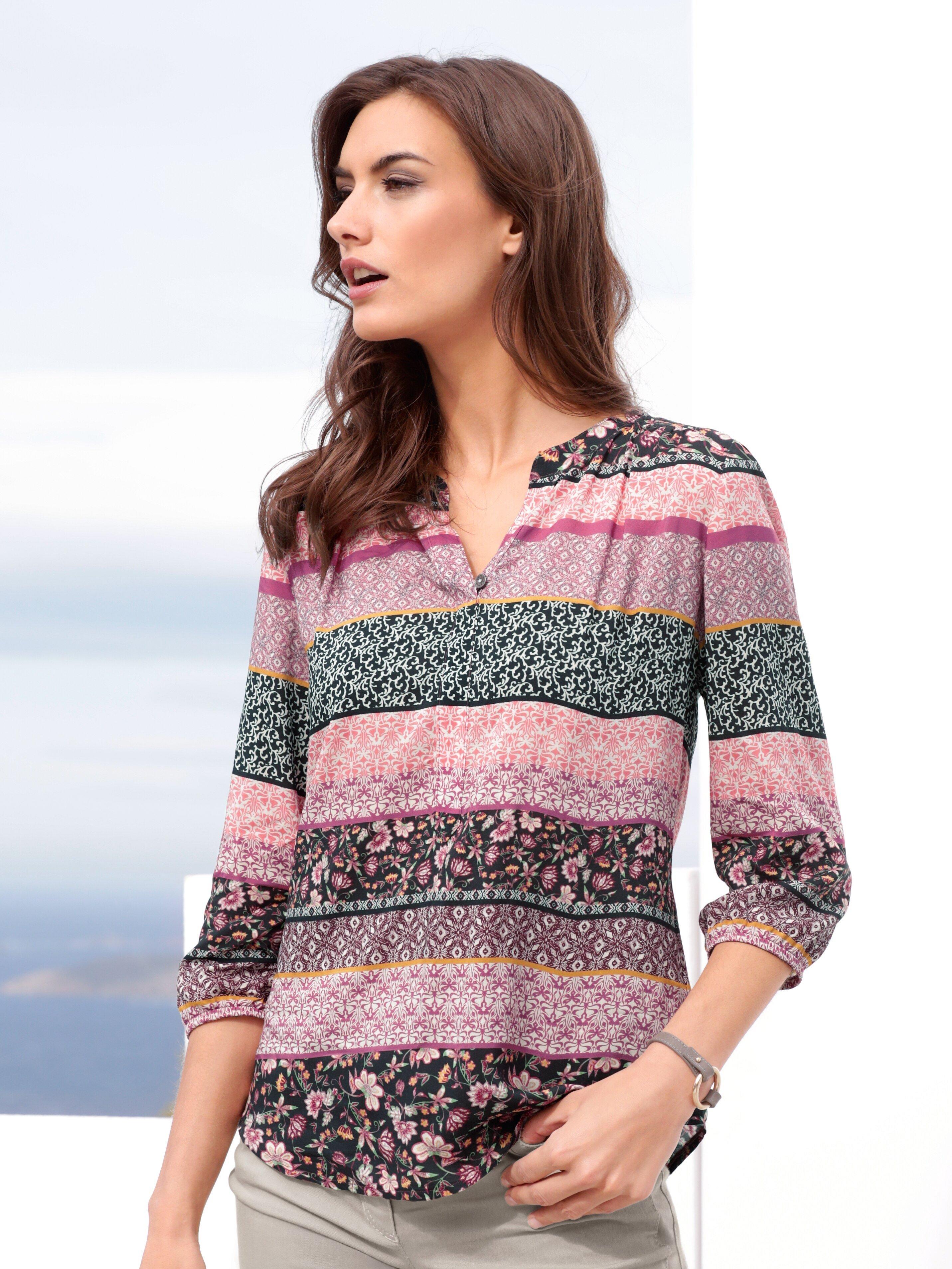 Betty Barclay - Blouse met elastiek in de 3/4-mouwen