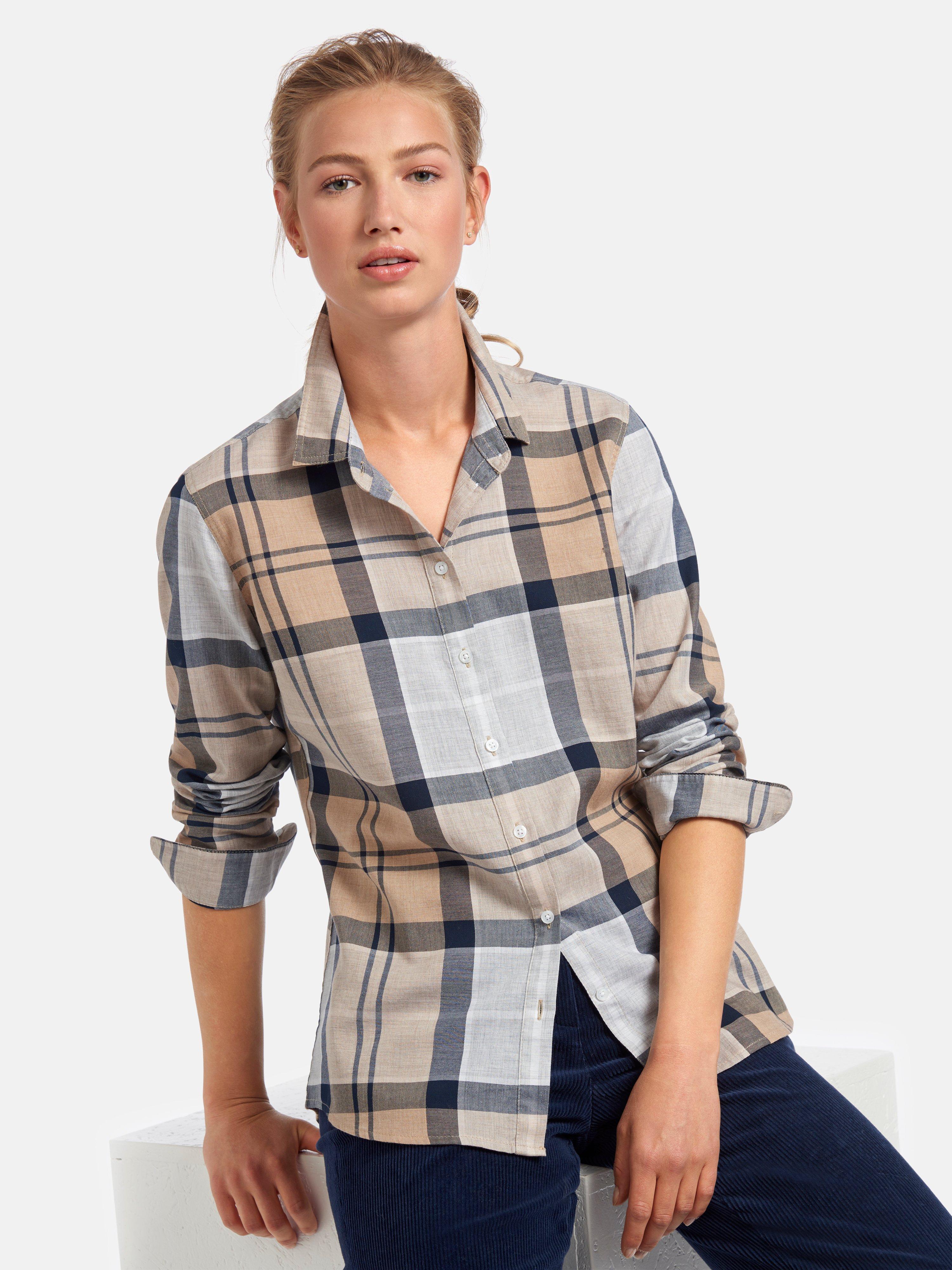 Barbour - Blouse van 100% katoen pasvorm Regular Fit