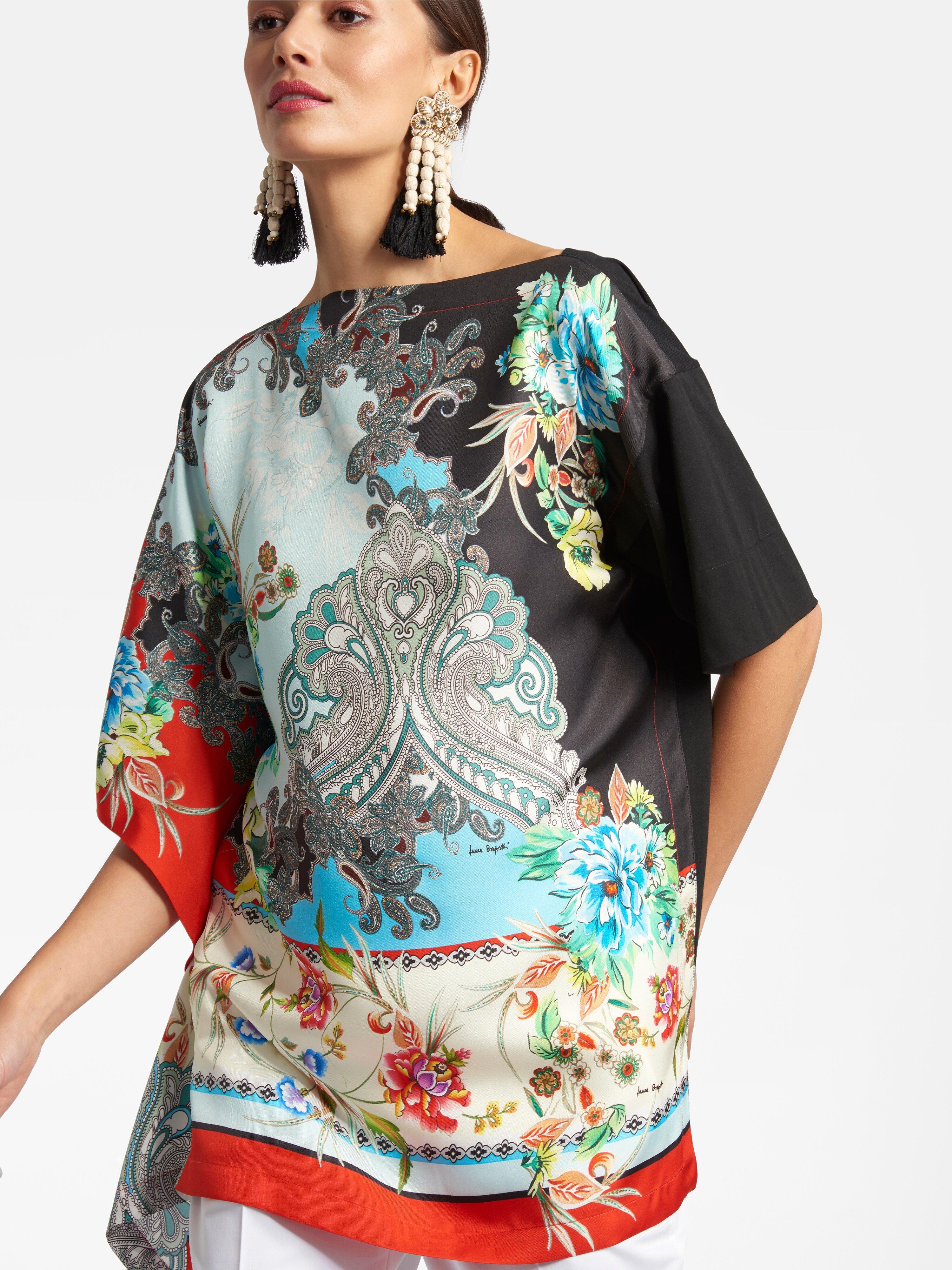 Laura Biagiotti Roma - Blusen-Shirt in asymmetrischem Style