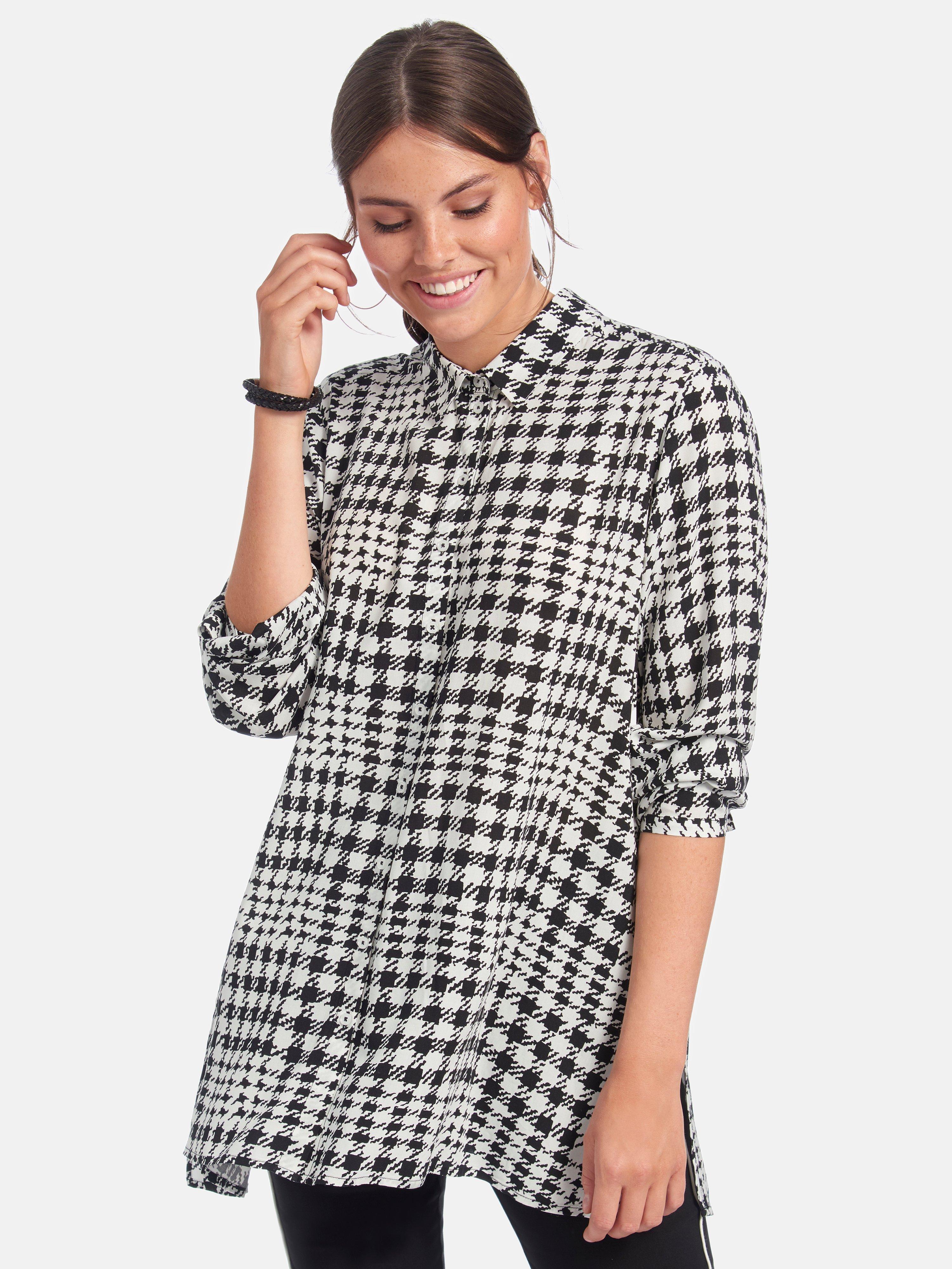 Via Appia Due - Blouse met lange mouwen en overhemdkraag