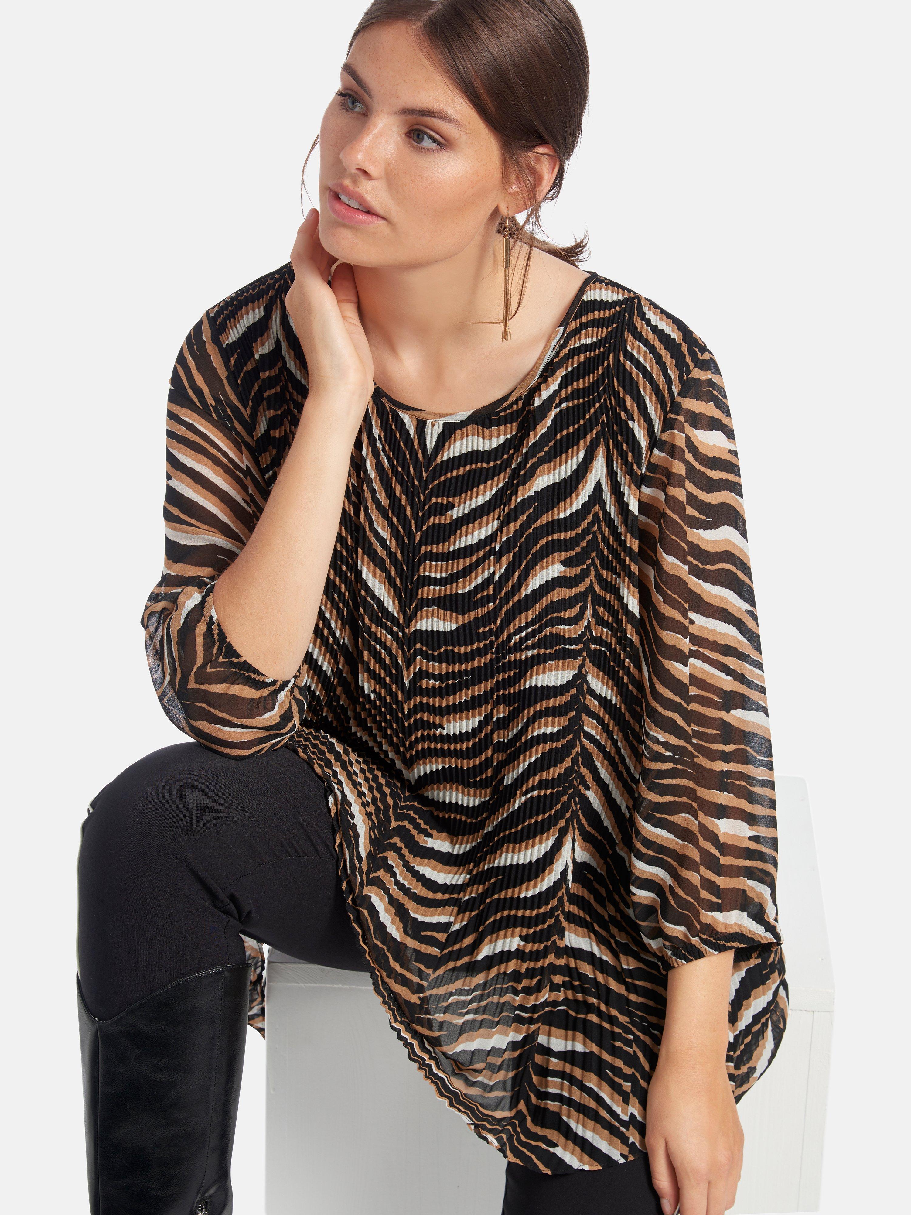 Via Appia Due - Bluse mit 3/4-Arm