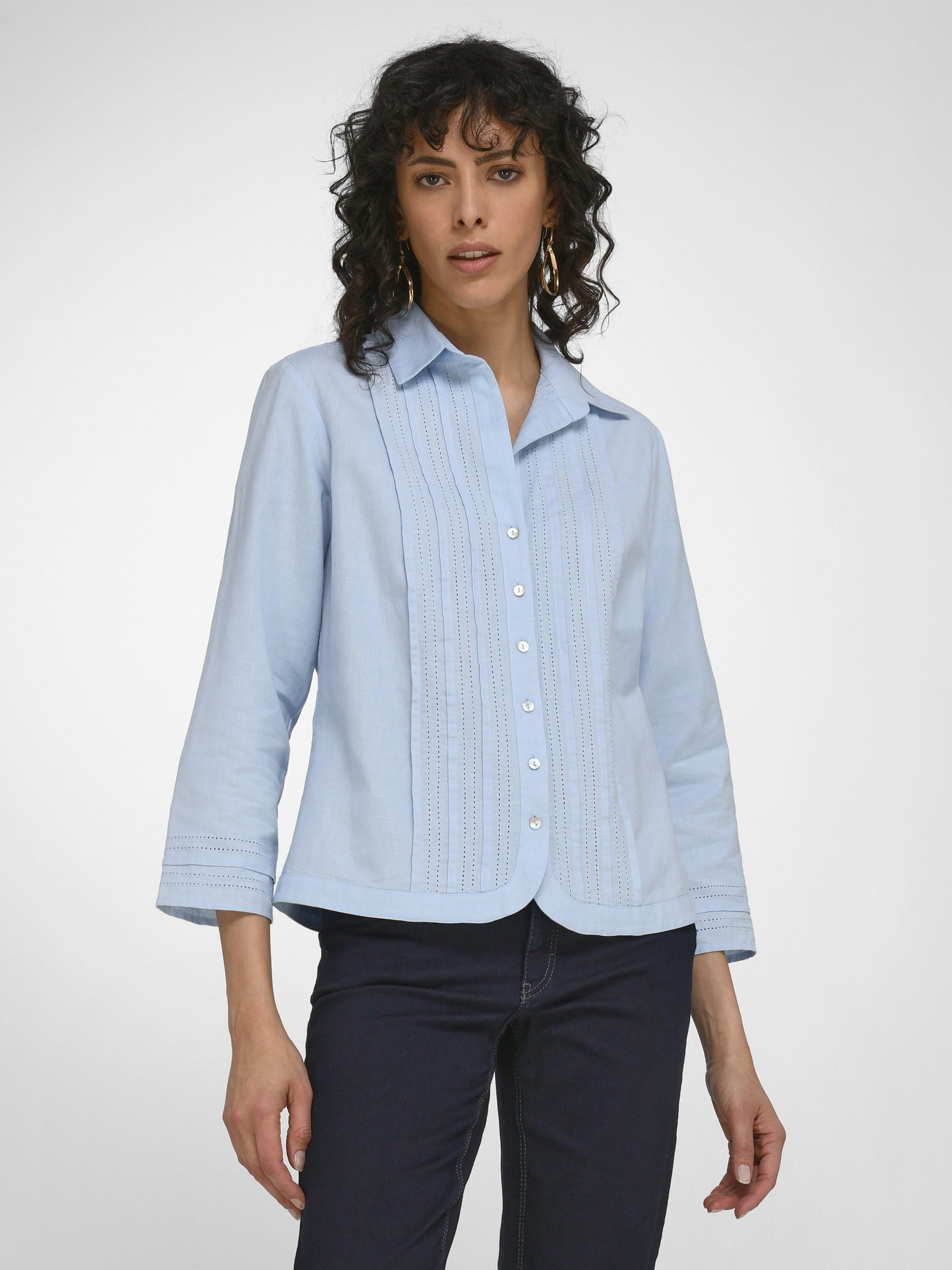 Peter Hahn - Blouse met 3/4-mouwen