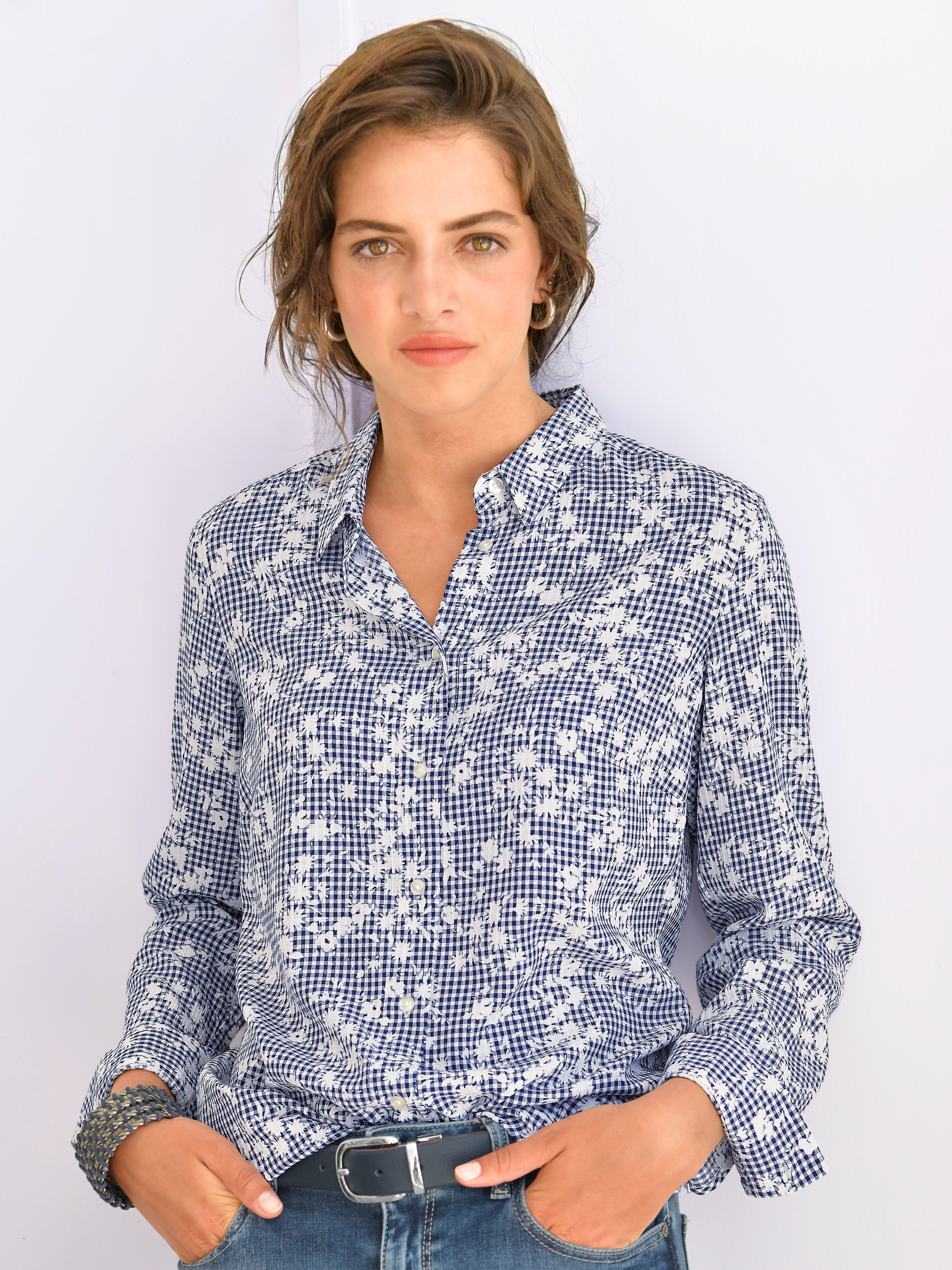 Peter Hahn - Blouse met lange mouwen