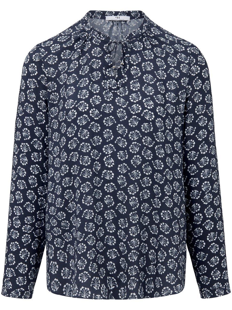 Bluse zum Schlupfen Peter Hahn blau günstig online kaufen