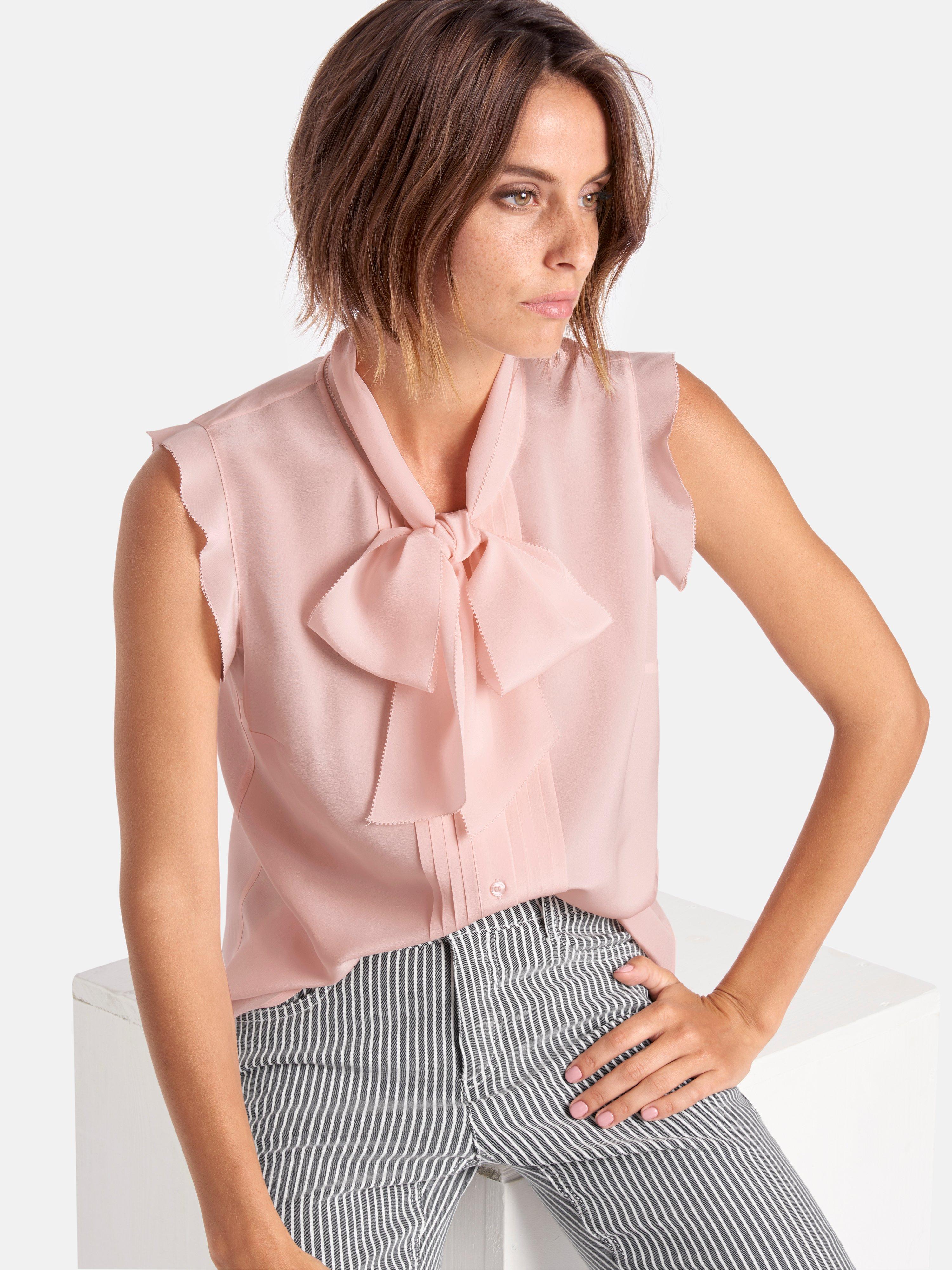 Uta Raasch - Mouwloze blouse van 100% zijde