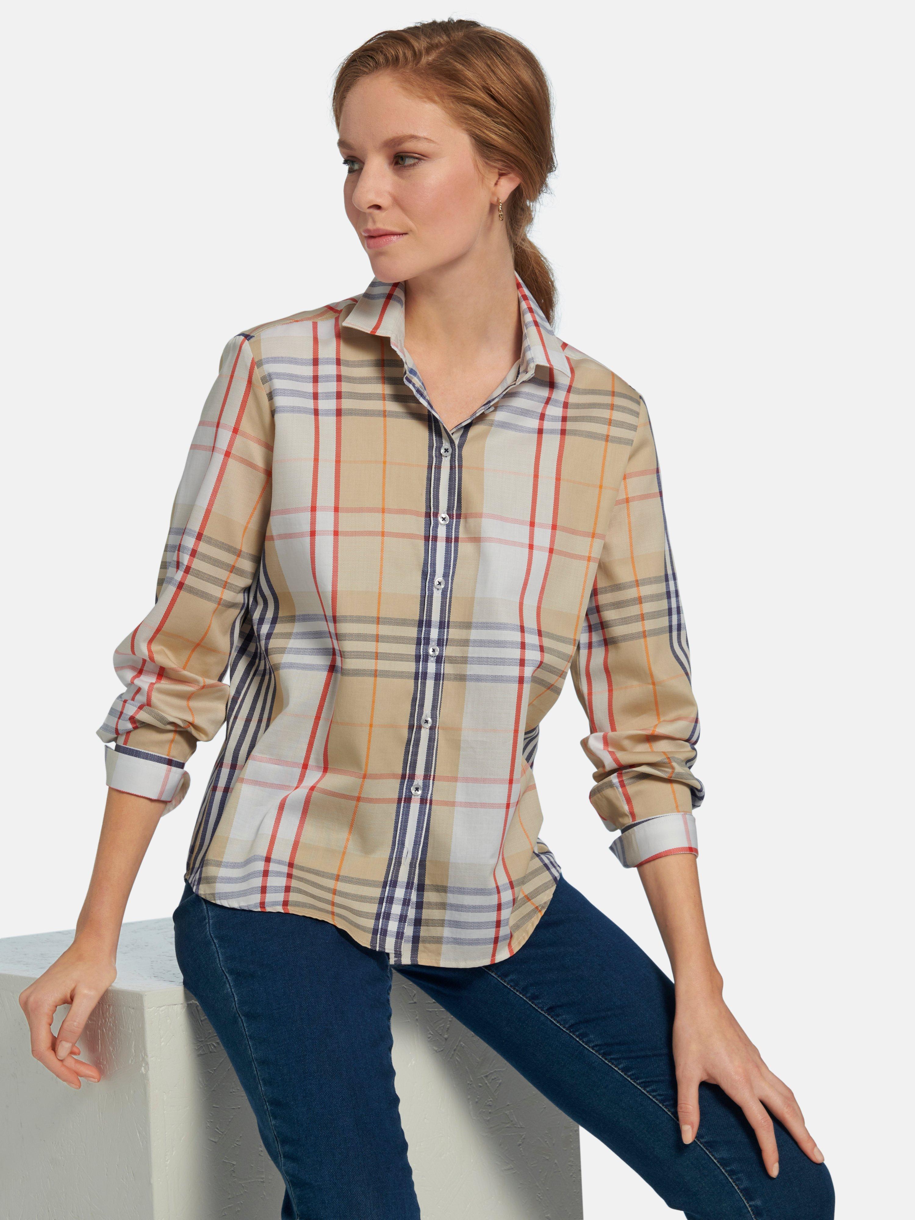 Eterna - Blouse van 100% katoen