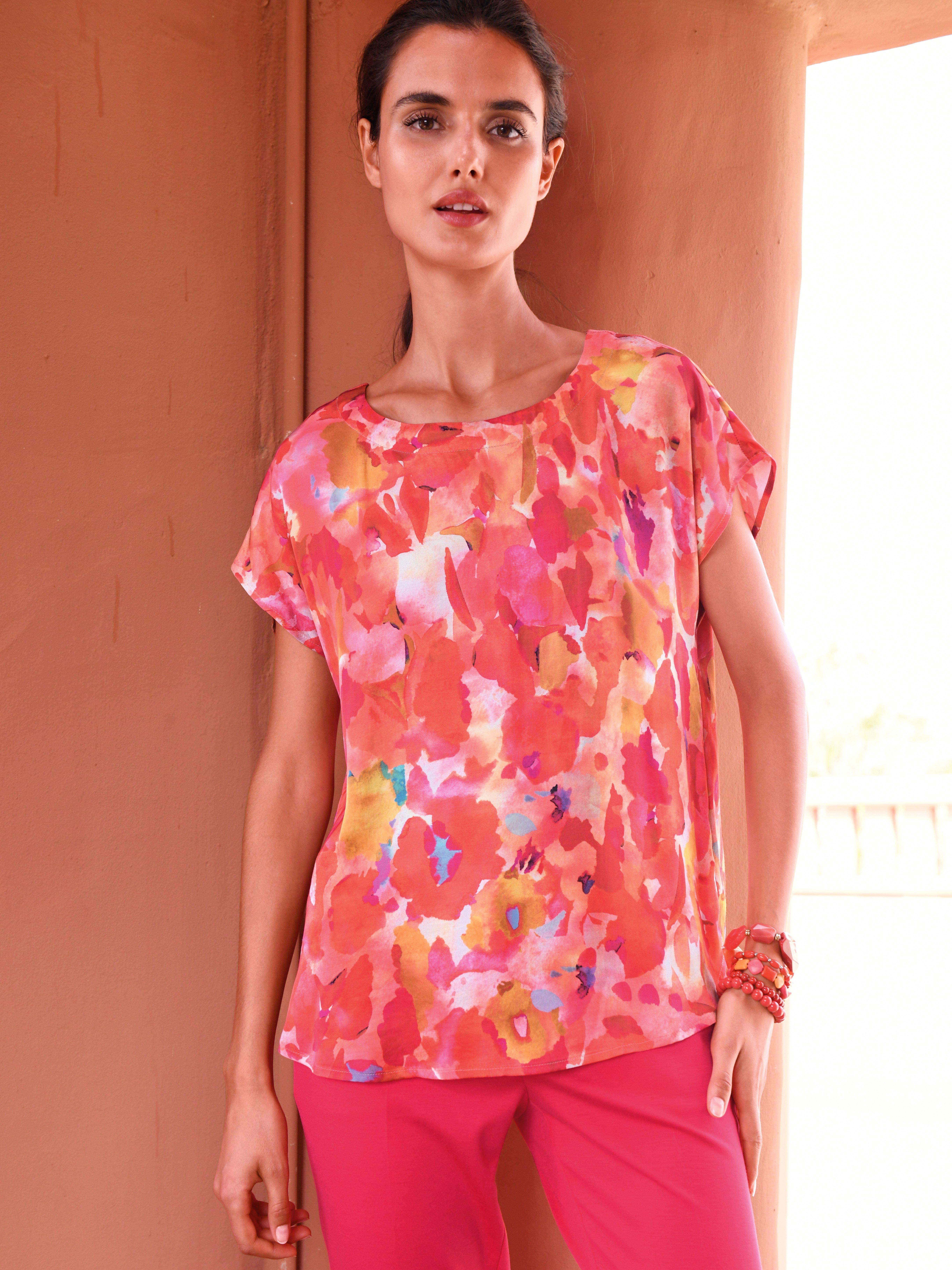 St. Emile - Shirt met bloemdessin