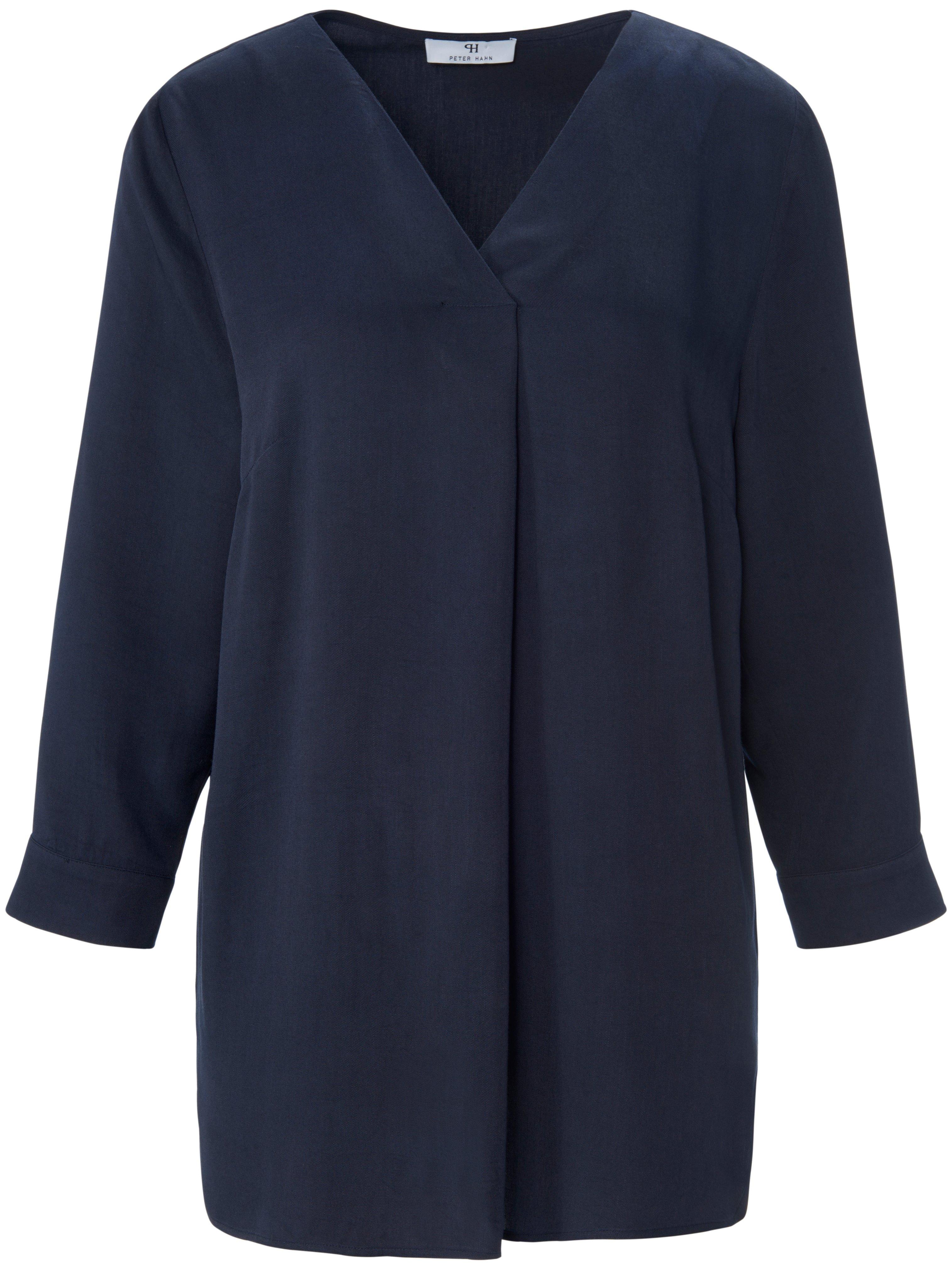 Blouse 3/4-mouwen Van Peter Hahn blauw