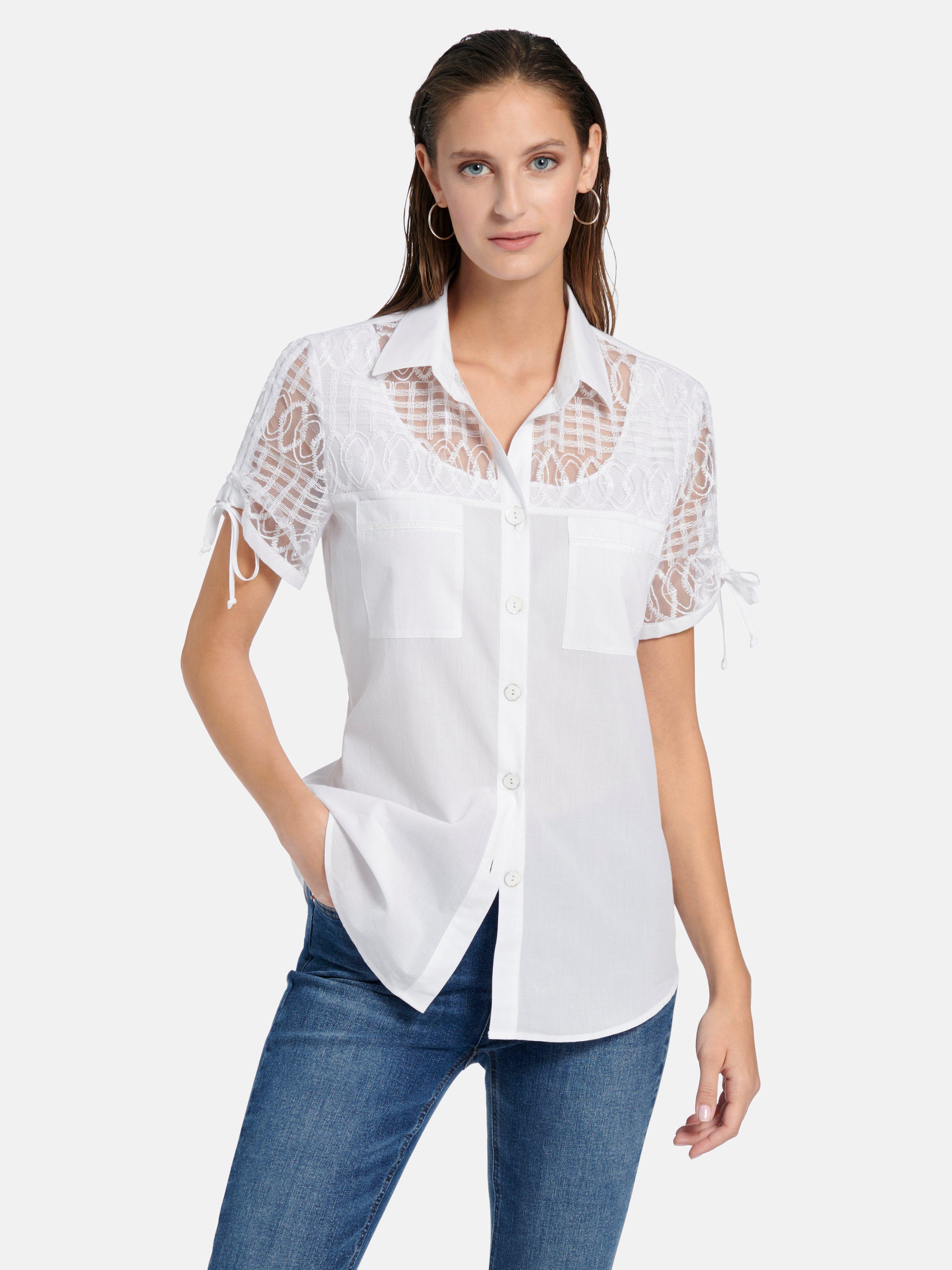 just white bluse