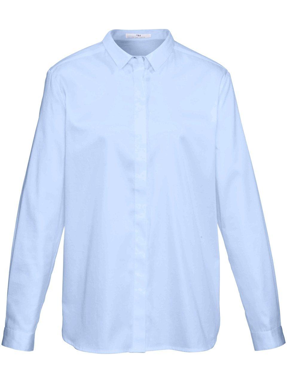 Bluse im Oversized-Schnitt Peter Hahn blau günstig online kaufen