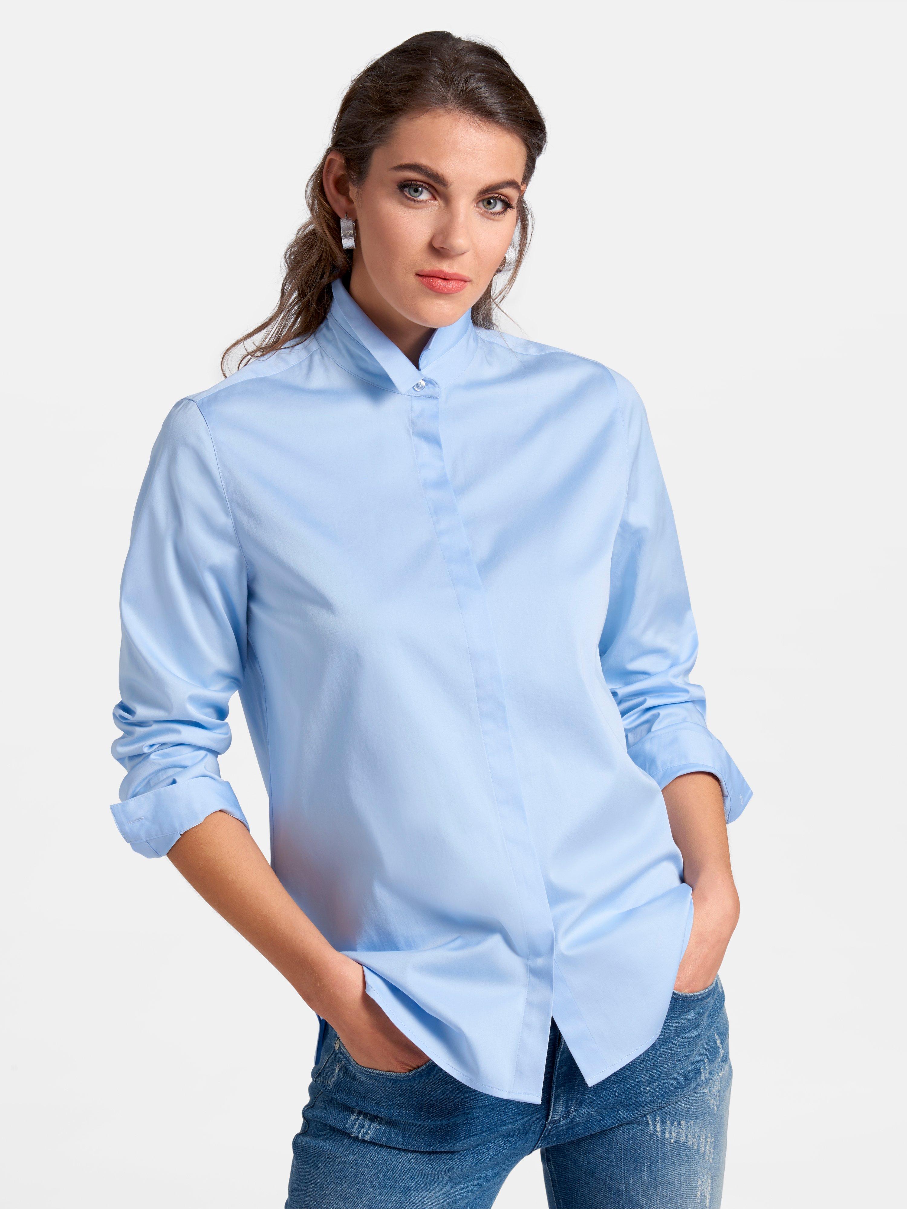 Peter Hahn - Bluse im Oversized-Schnitt