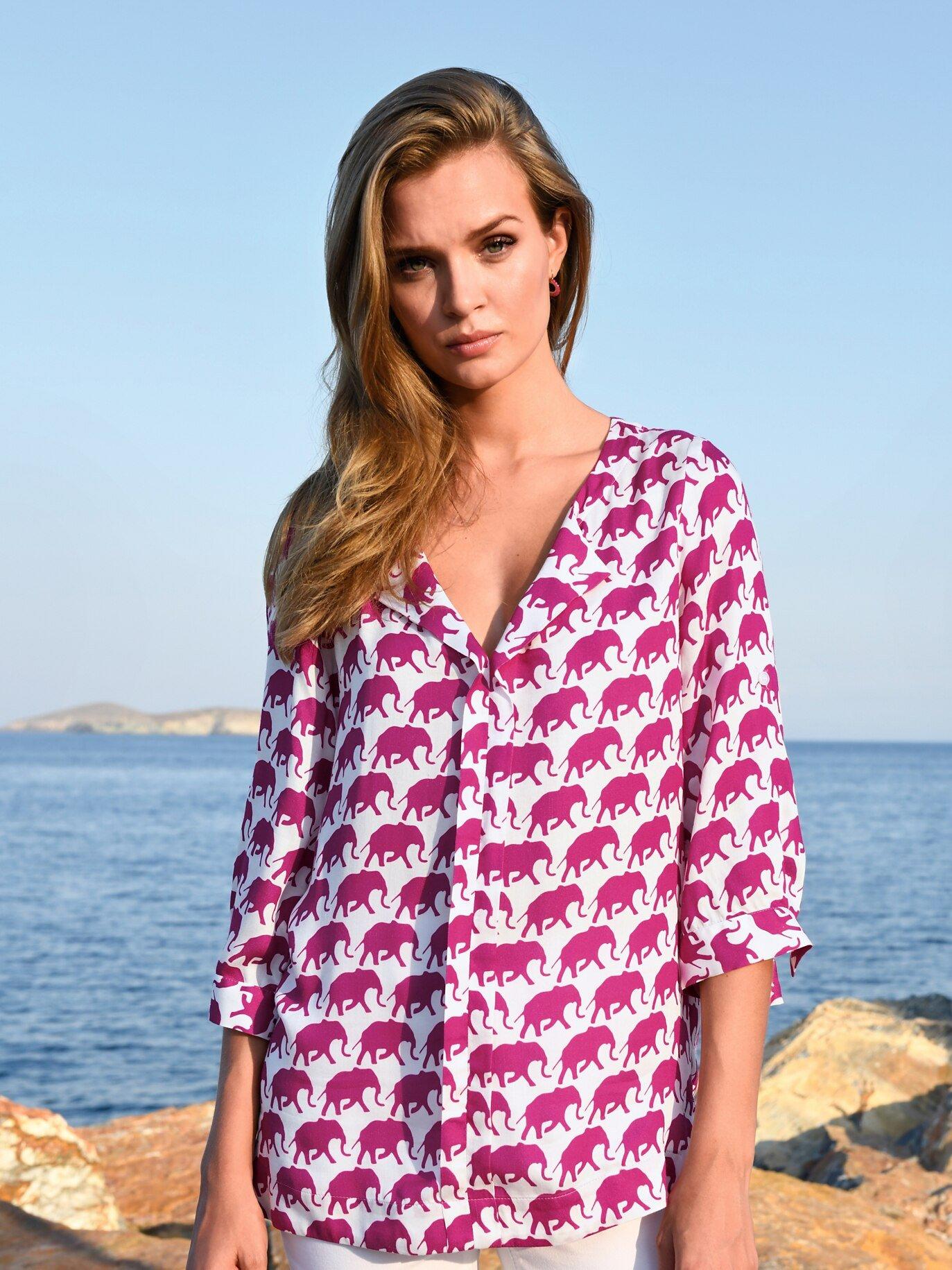 Looxent - Blouse met 3/4-mouwen