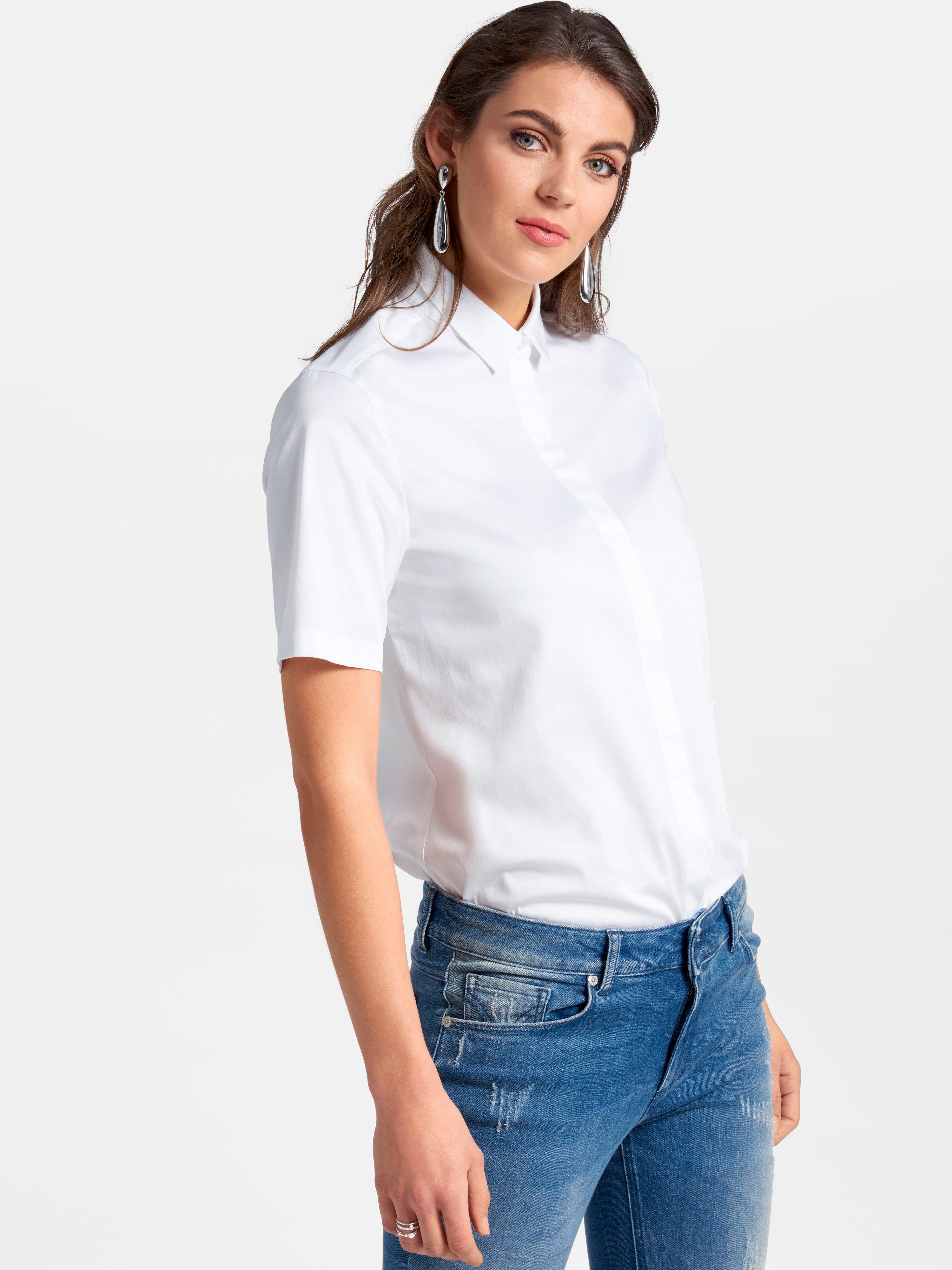 Peter Hahn - Blouse met korte mouwen