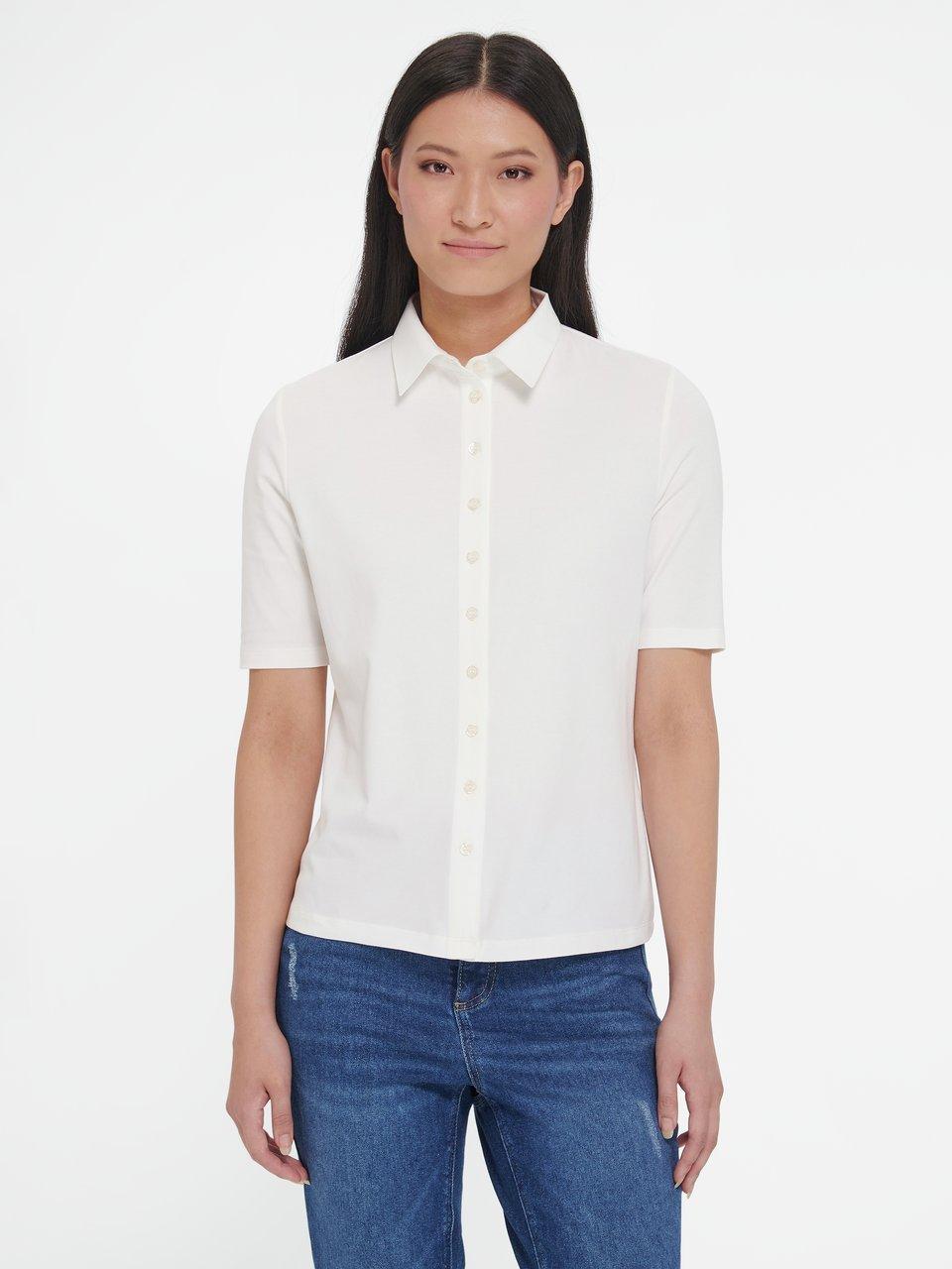 Peter Hahn - Jerseyblouse met lange korte mouwen