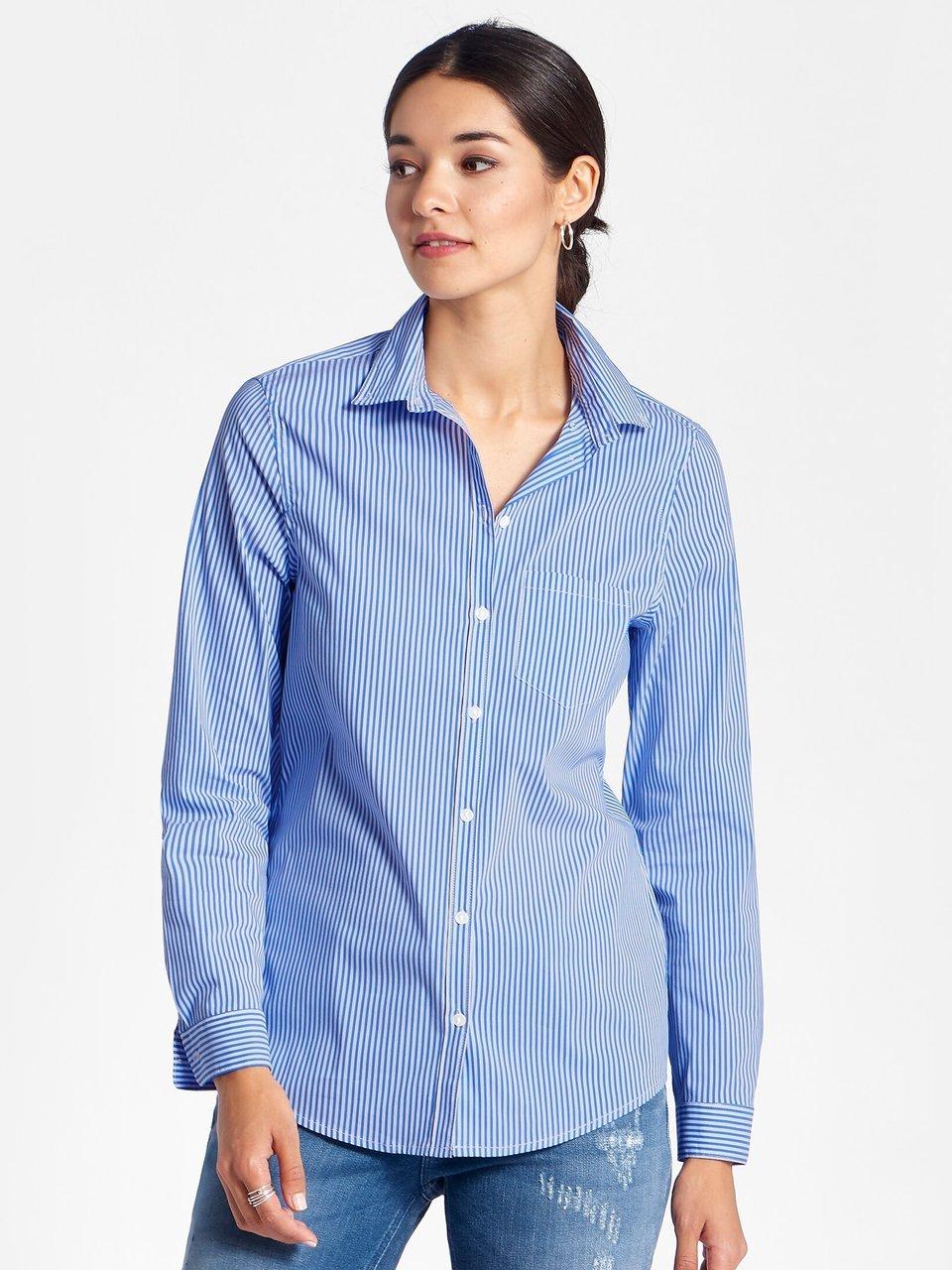 Peter Hahn - Blouse met button-downkraag