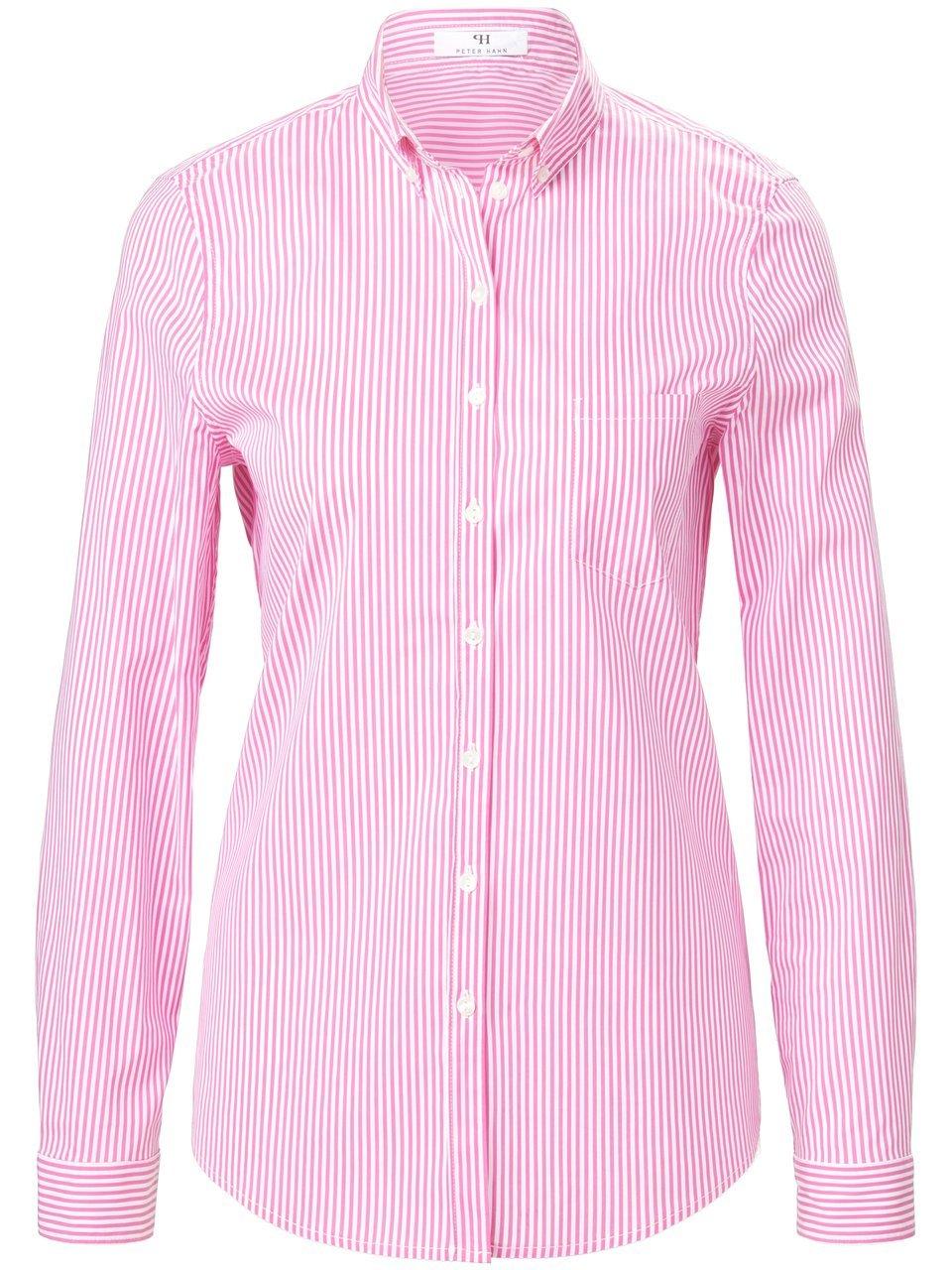 Blouse button-downkraag Van Peter Hahn pink