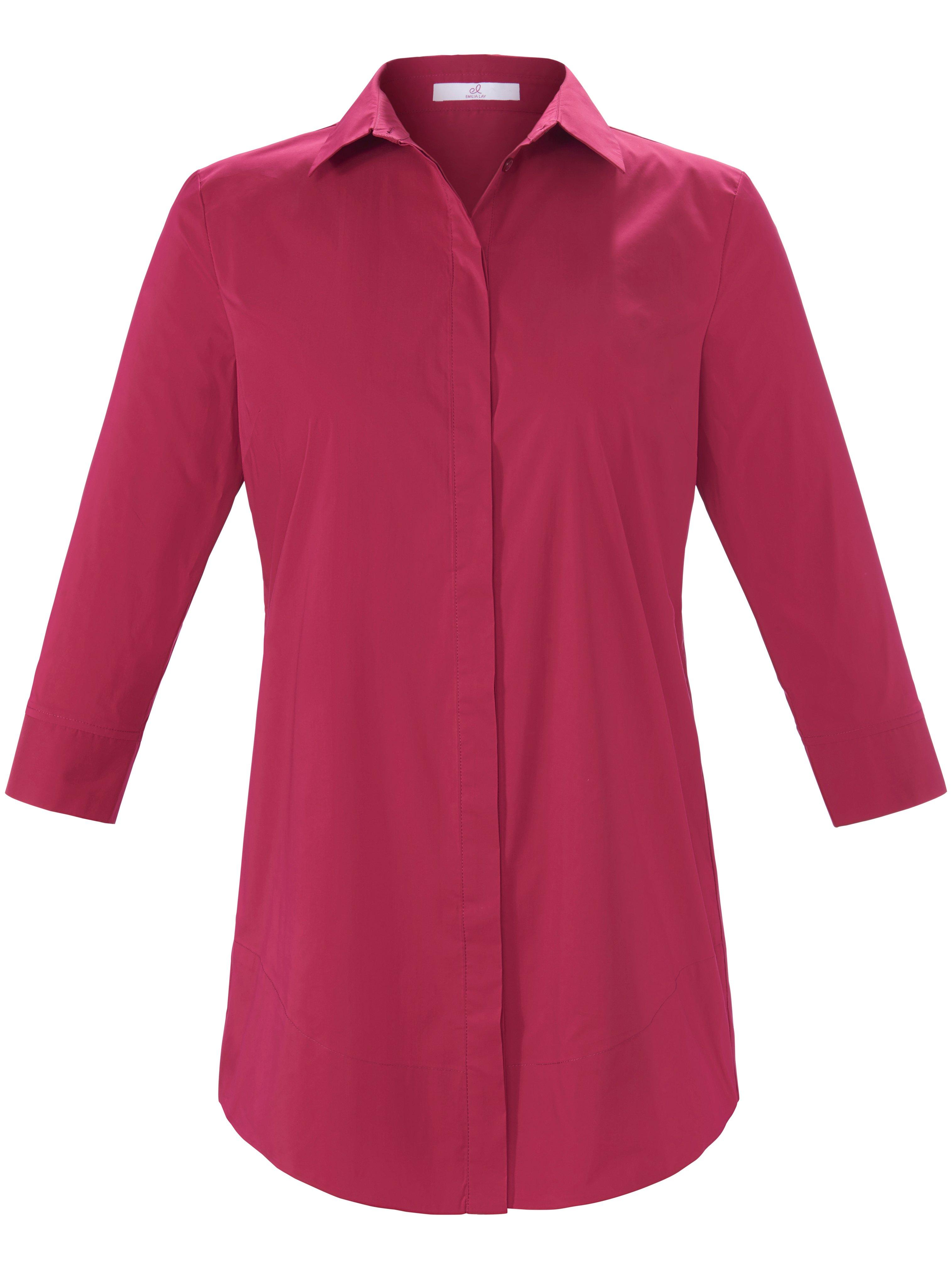 Lange blouse 3/4-mouwe Van Emilia Lay pink