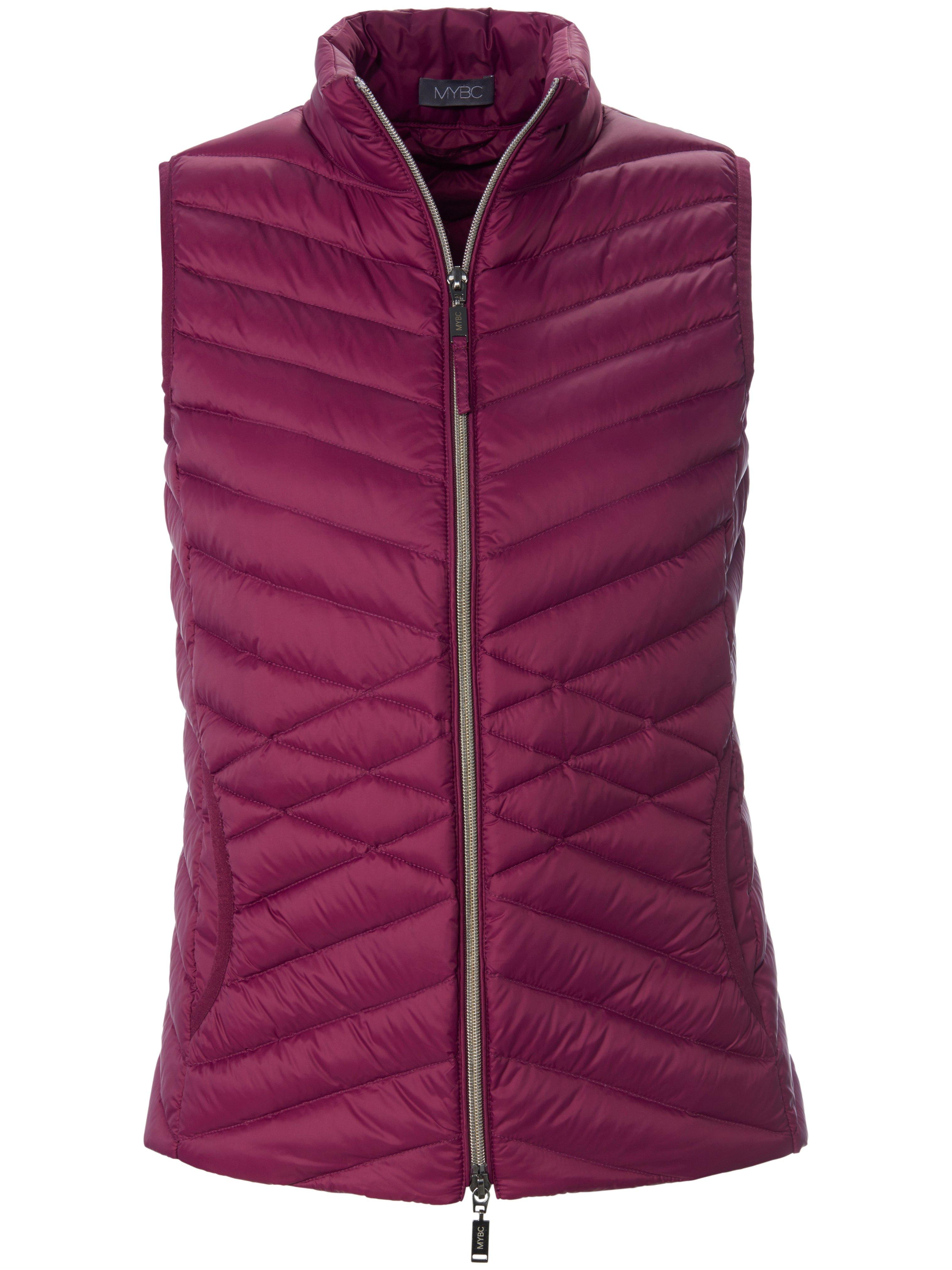 Donzen bodywarmer deelbare ritssluiting Van MYBC pink